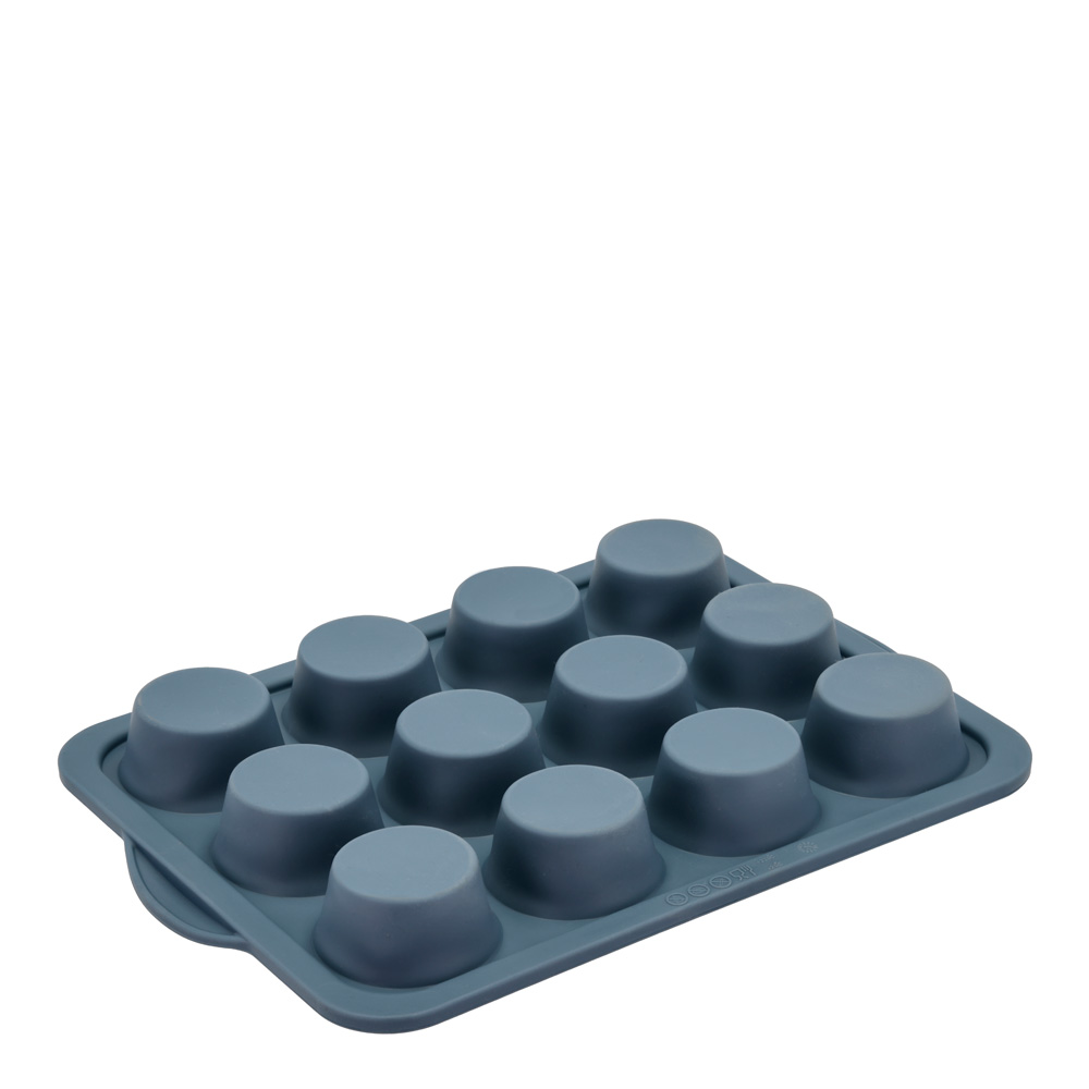 Tareq Taylor Pecan muffinsbrett for 12 muffins 33x24 cm indigo