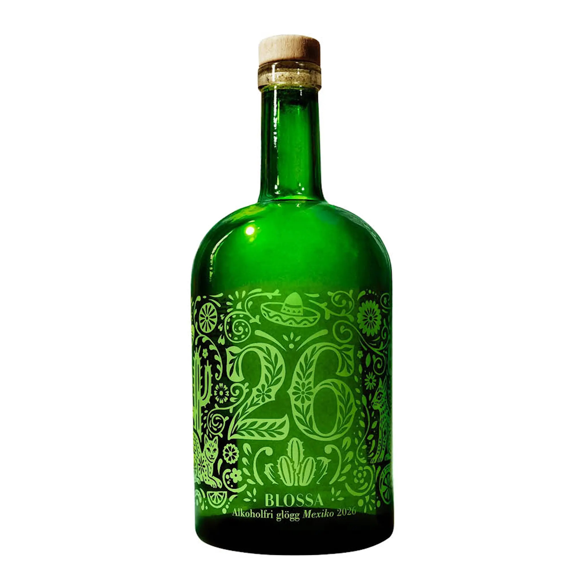 Blossa Blossa glögg 2026 alkoholfri 750 ml