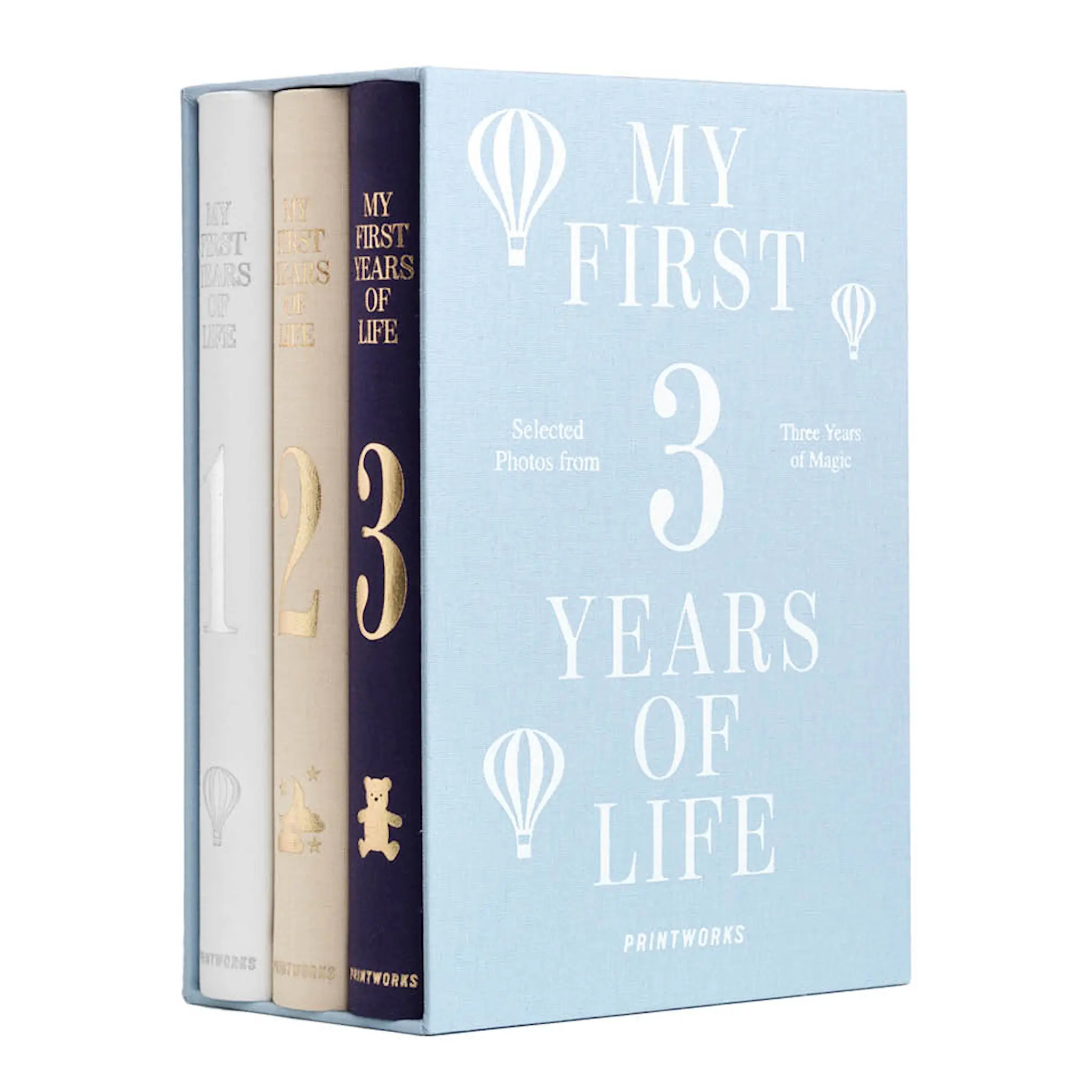 Printworks Valokuva-albumi My First 3 Years 3 kpl