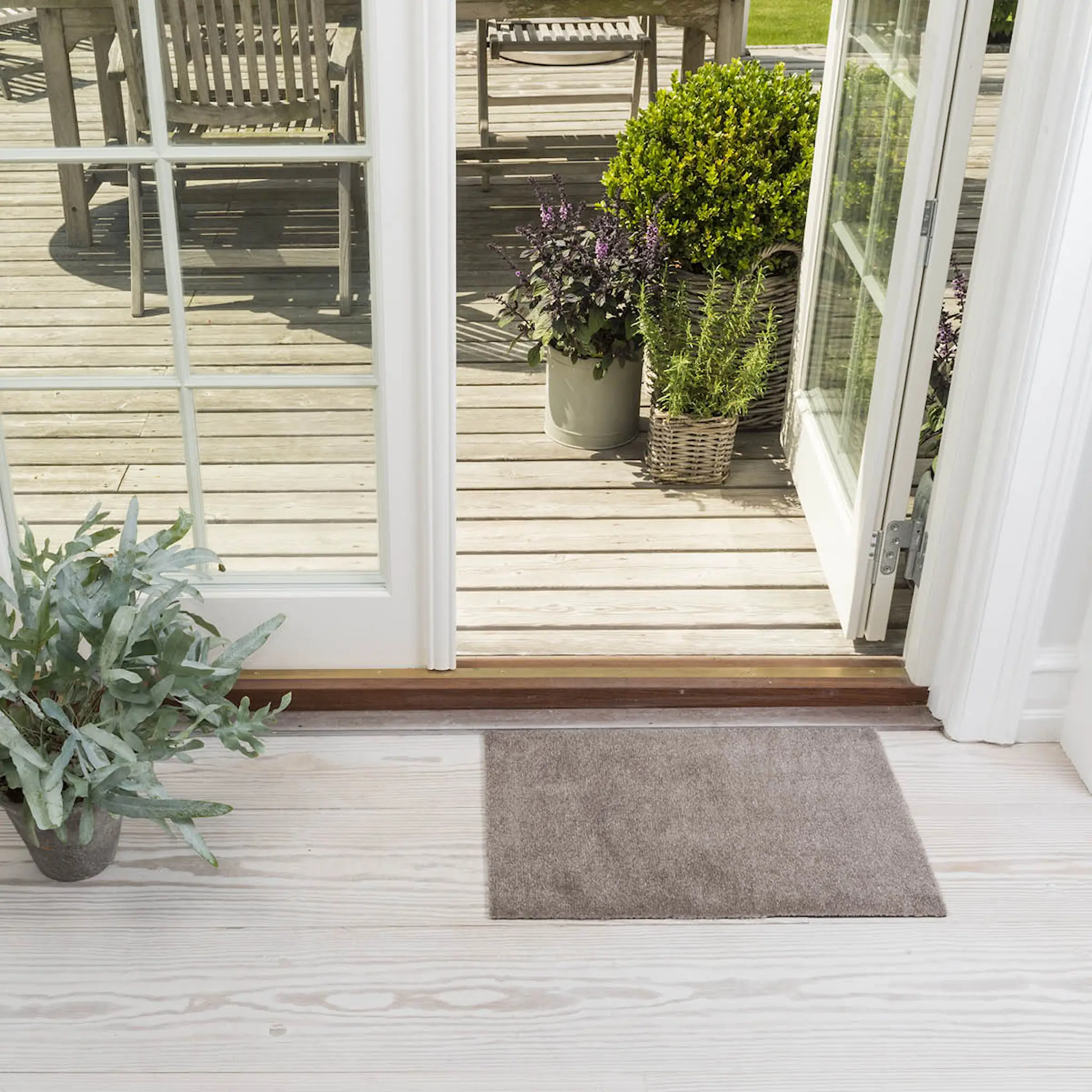 Tica Copenhagen Unicolor golvmatta 40x60 cm sand/beige