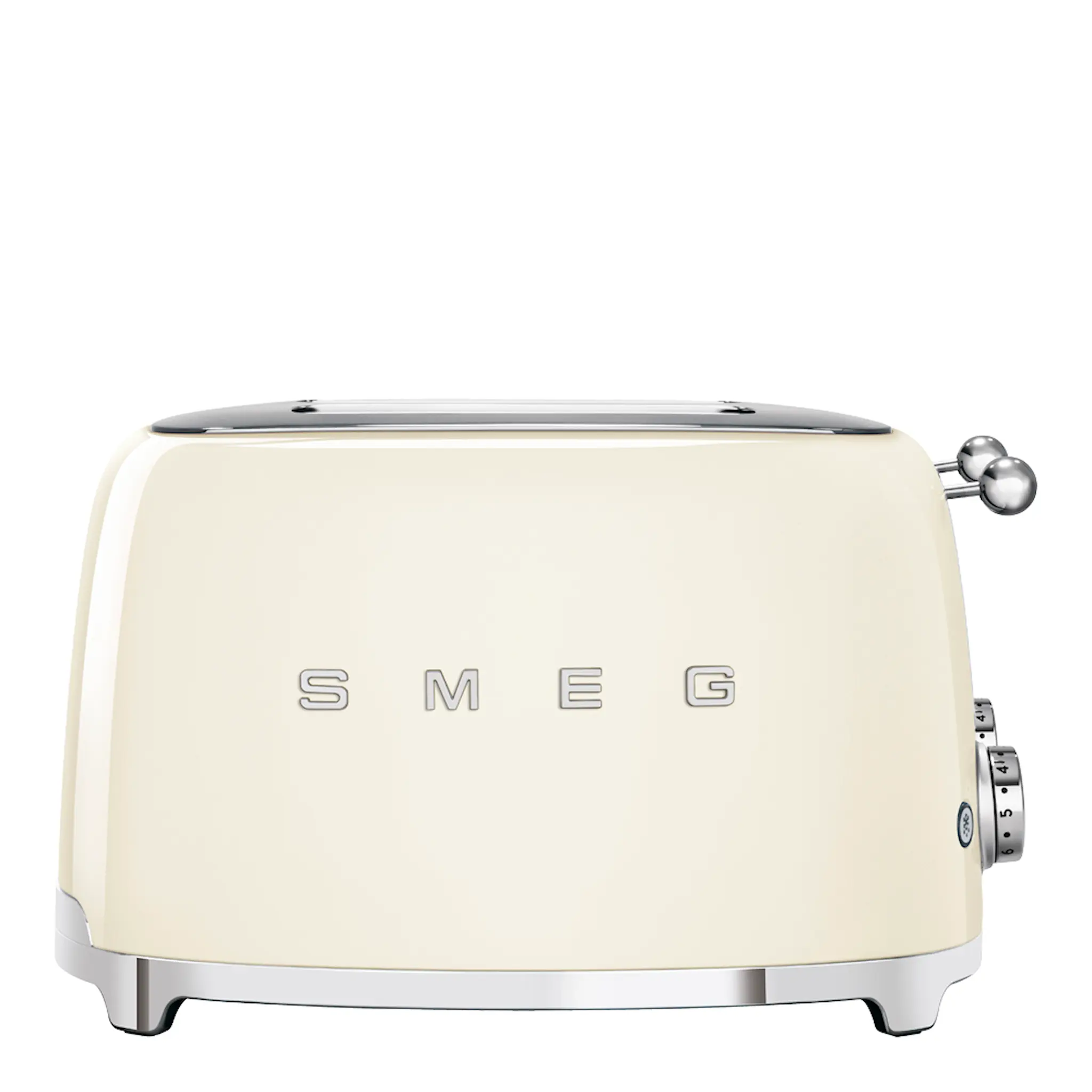 Smeg Smeg Brödrost 4 skivor TSF02 kvadrat Creme