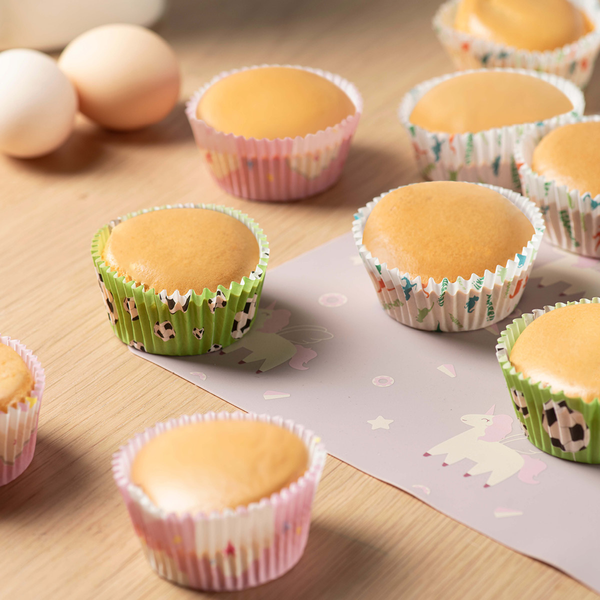Modern House Chic kids muffinsform 40-pack enhörning