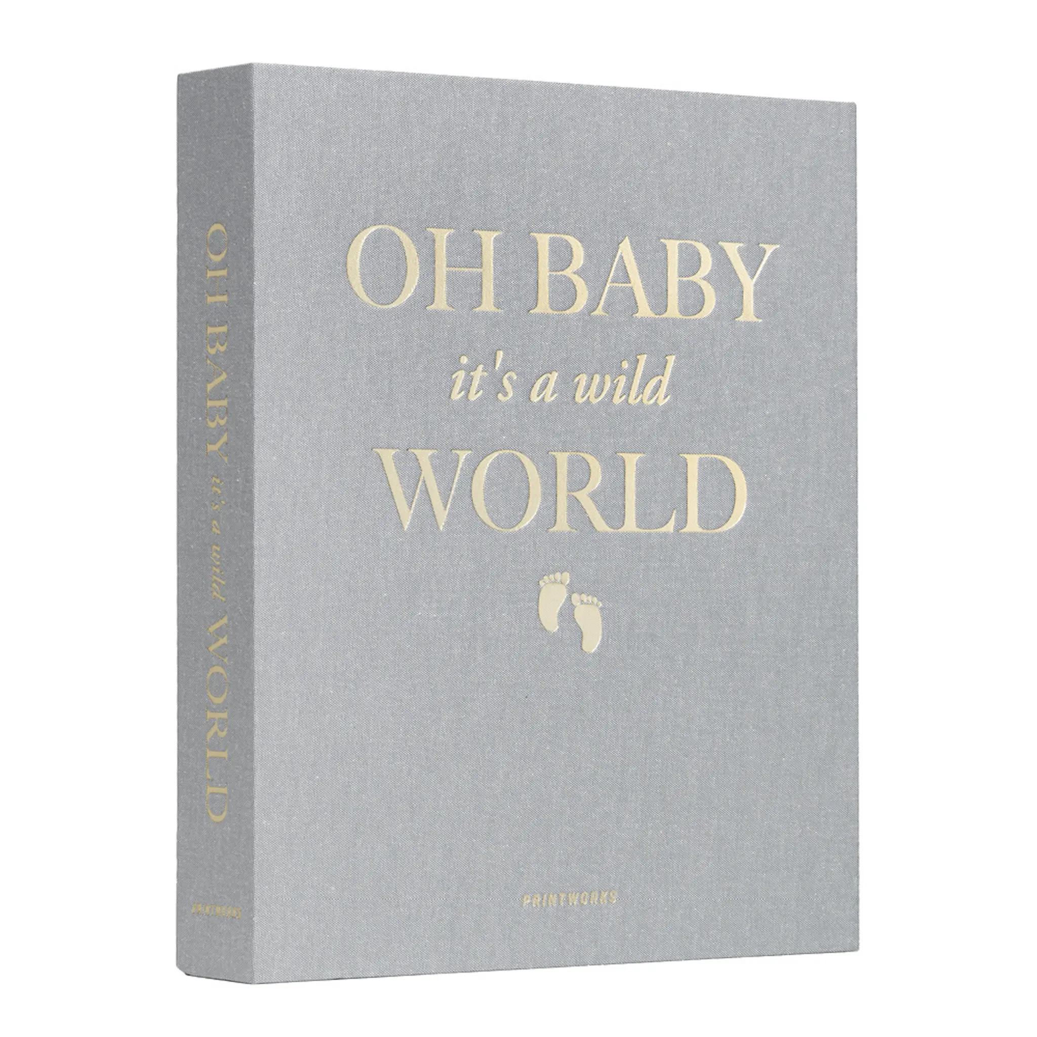 Printworks Fotoalbum Baby Its A Wild World (L) grå
