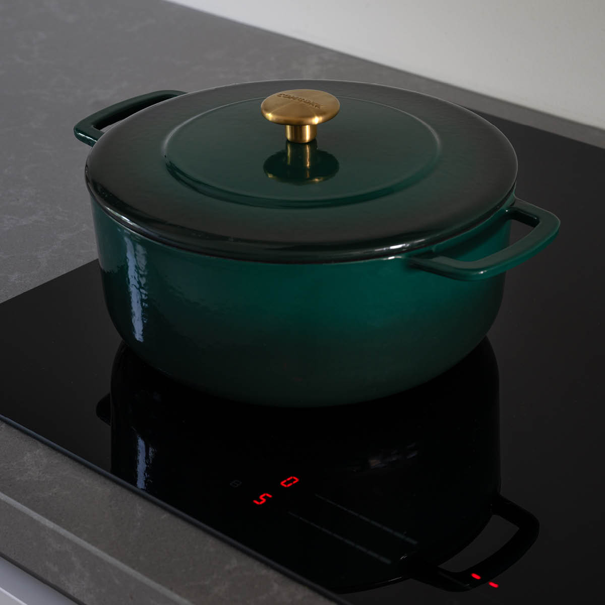 Combekk Gjutjärnsgryta 24 cm 3,8 L holly green