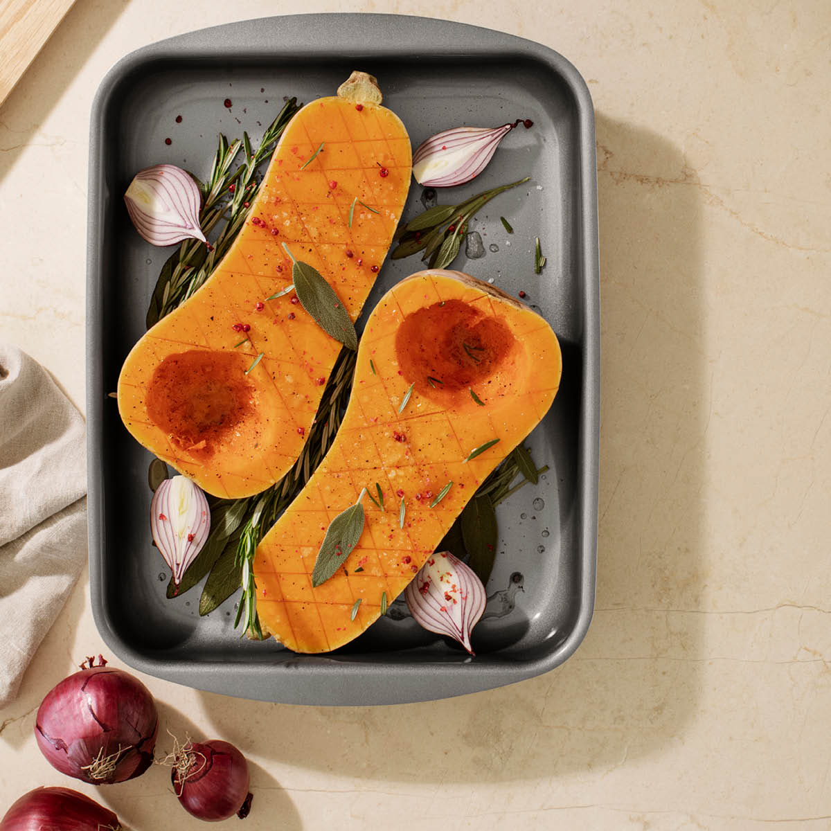 Eva Trio Professional langpanne m/rist 35x25cm slip-let