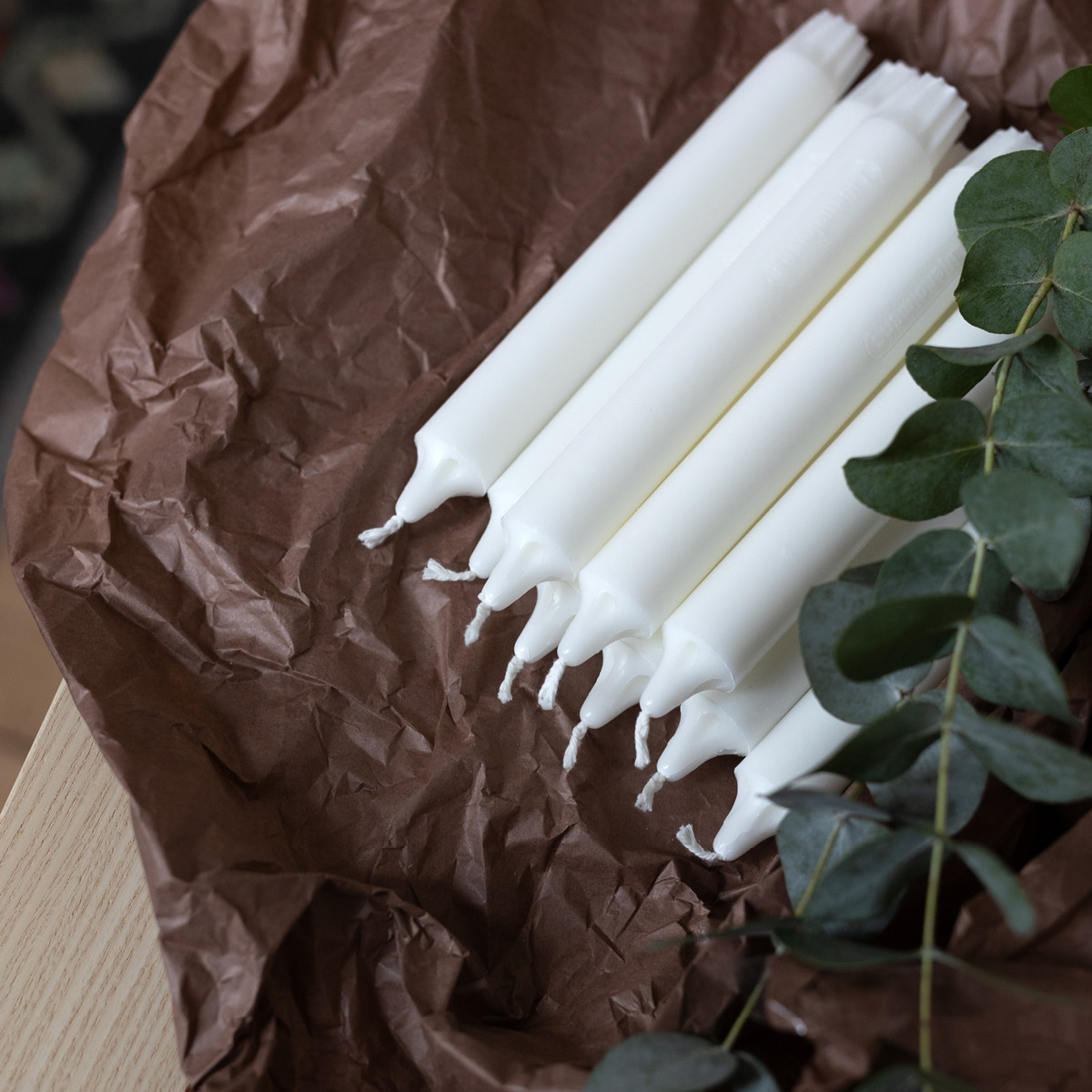 Liljeholmens Kanalljus 20,5 cm 4-pack vit