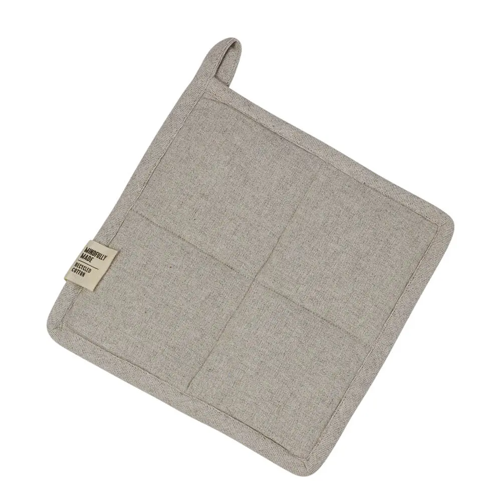 Vide grytelapp 20x20 cm lin