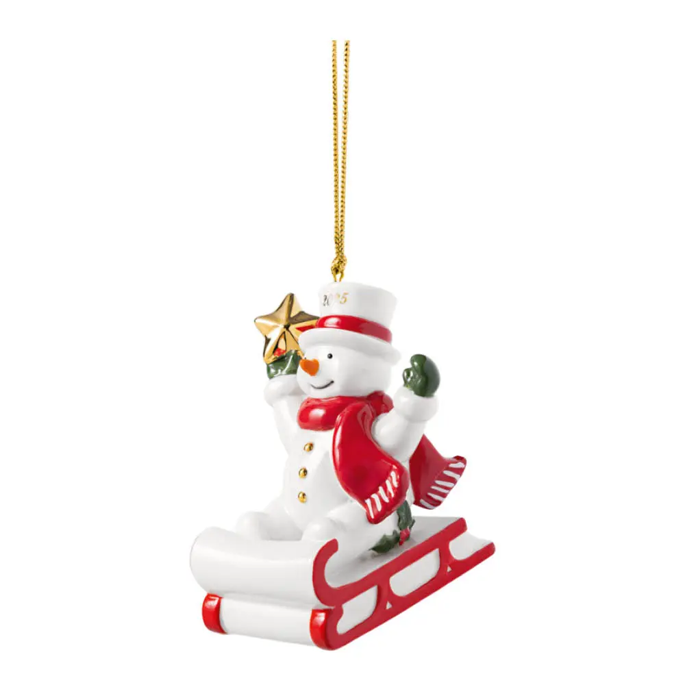 Christmas Classic joulukuusenkoriste lumiukko 8,5 cm