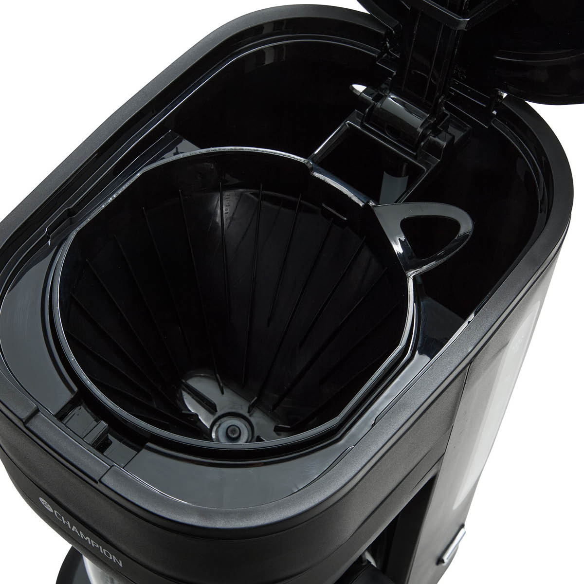 CHAMPION Kaffebryggare KB300 12 koppar 1,5 L svart