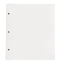 Fotoalbum påfyllningspapper vitt 10-pack (S)