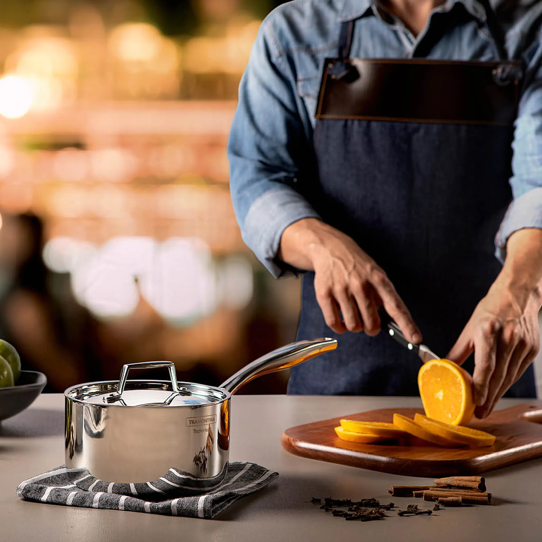 Tramontina Grano kasserolle 2,2L stål