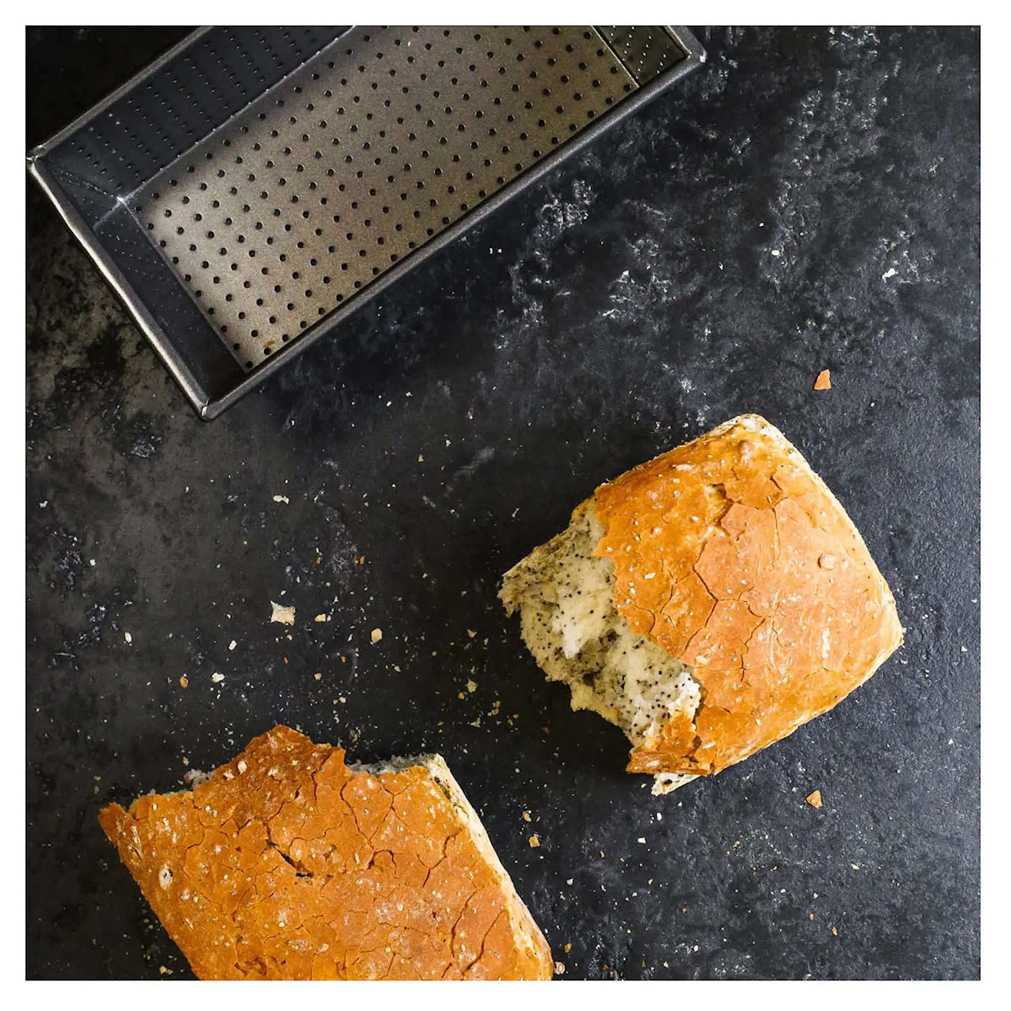 MasterClass Crusty Bake Leipävuoka 22 cm Hiiliteräs
