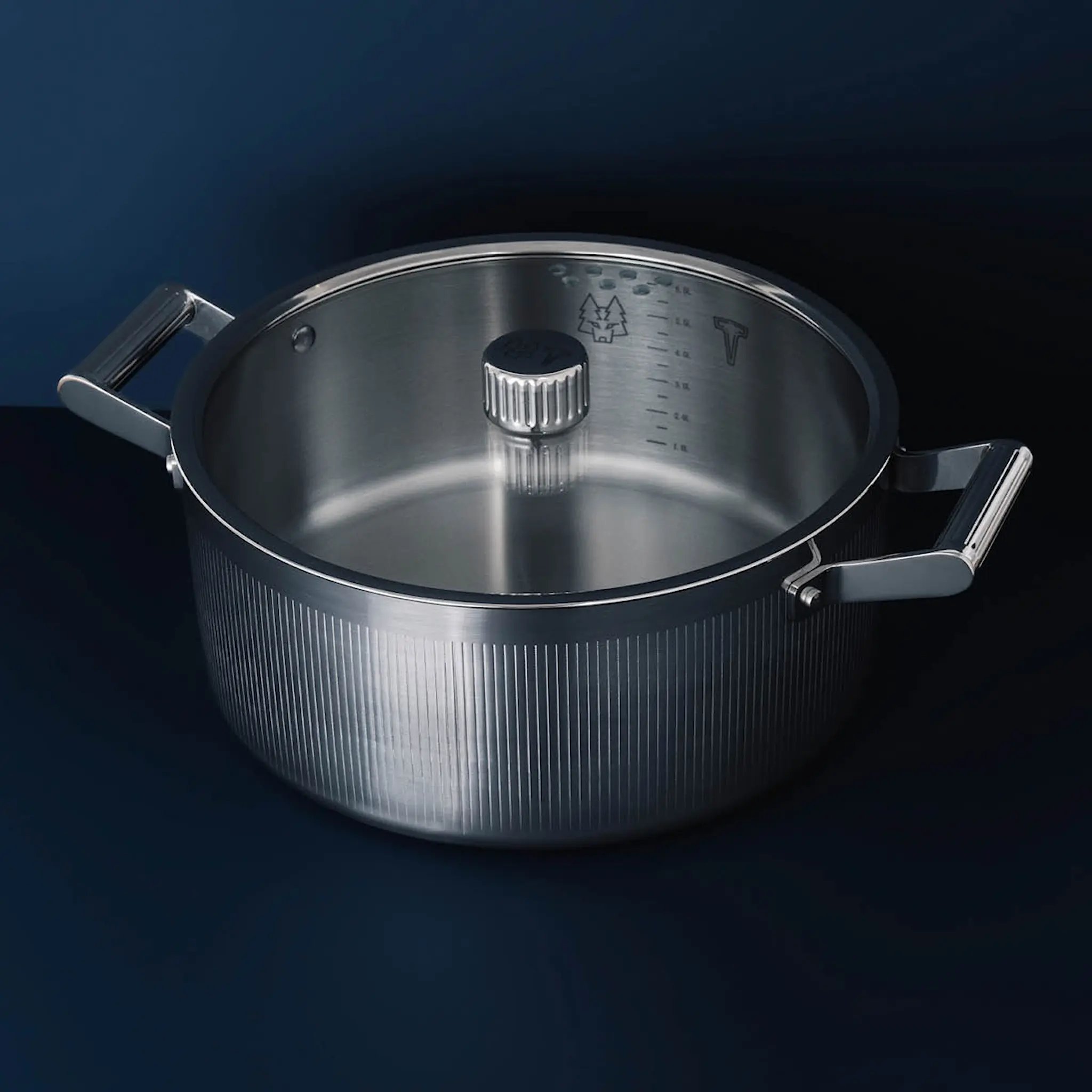Vargen & Thor Glima gryta 7 L stål