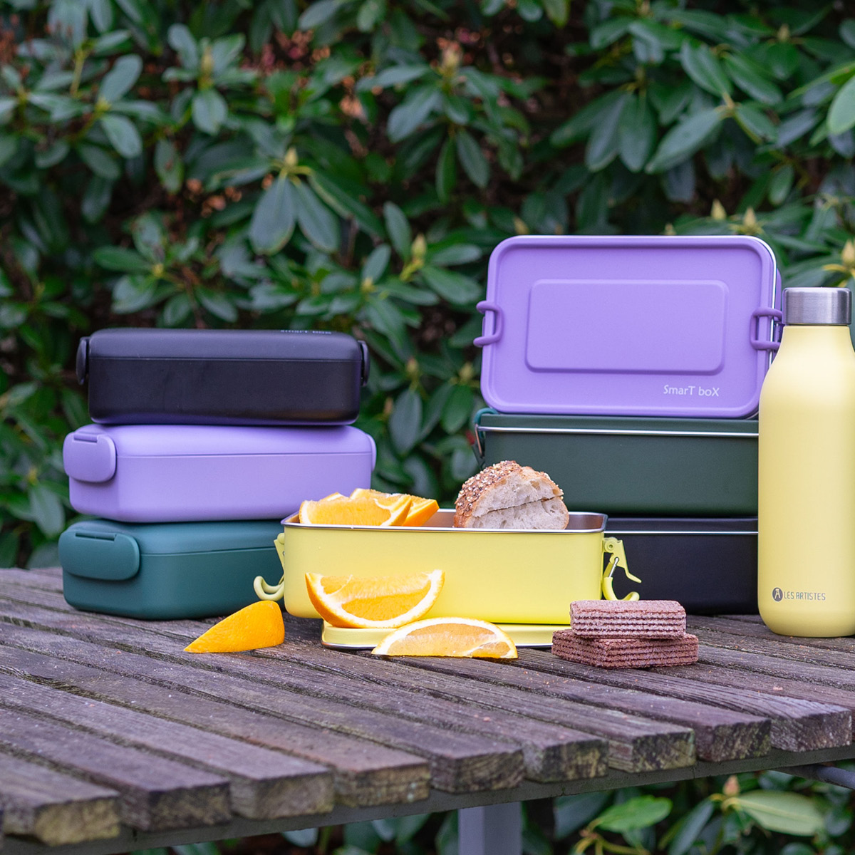 Modern House Smart box matboks 0,9L grønn