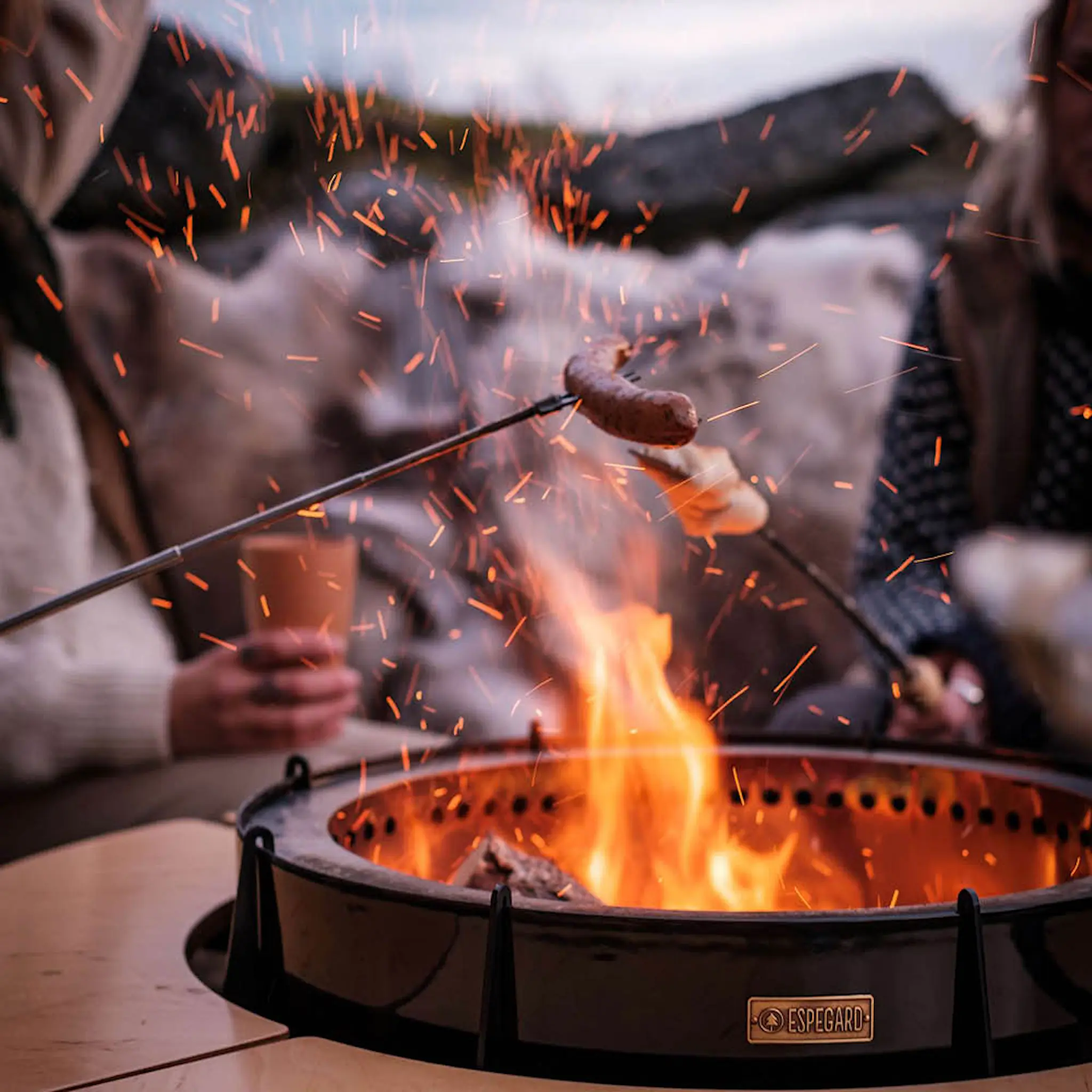 Espegard Grillivarras teleskooppinen