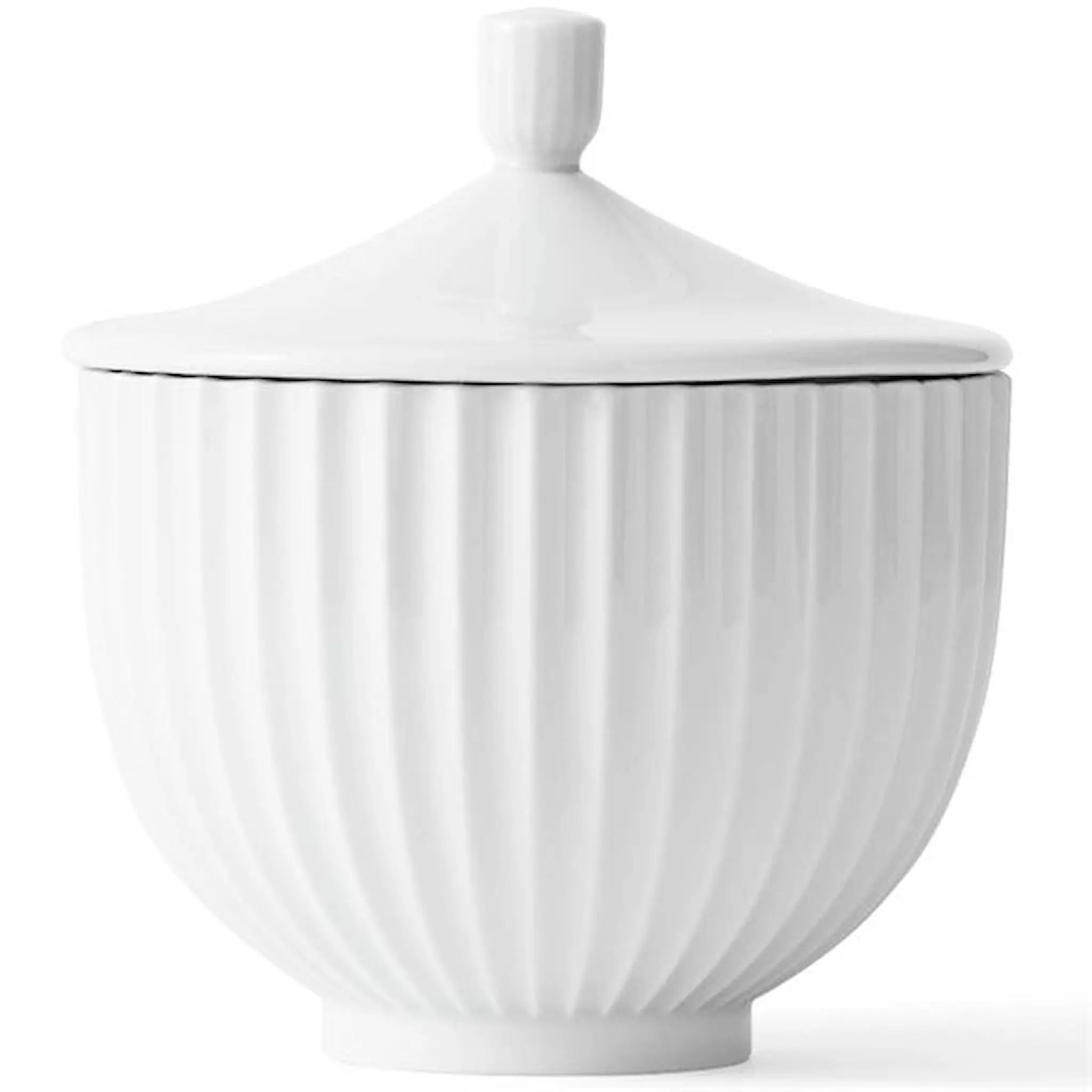 Lyngby Porcelæn Lyngby Bonbonjär 14 cm Porslin Vit