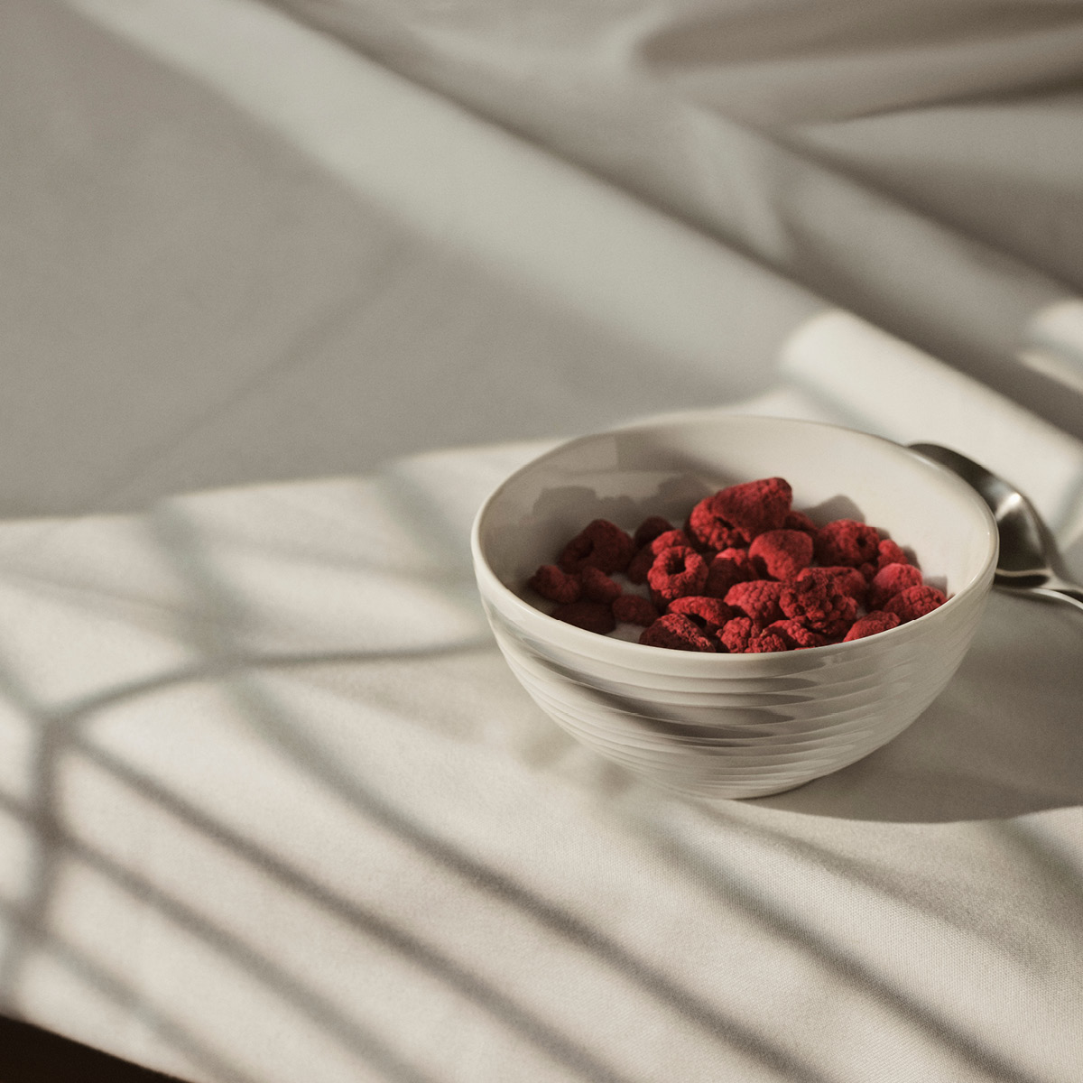 Design House Stockholm Blond suppeskål 60 cl stripe hvit