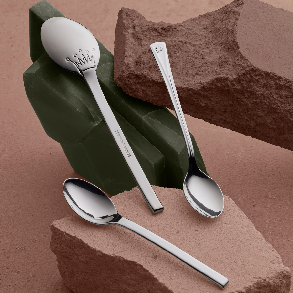 Gense Kungasilver Kaffesked Leonore 12,4 cm 830