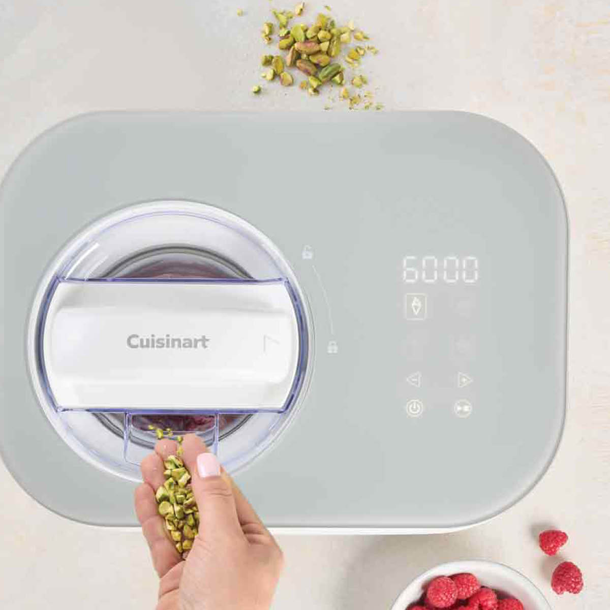 Cuisinart FreezeEase glassmaskin ICE90E 0,95 L med kompressor