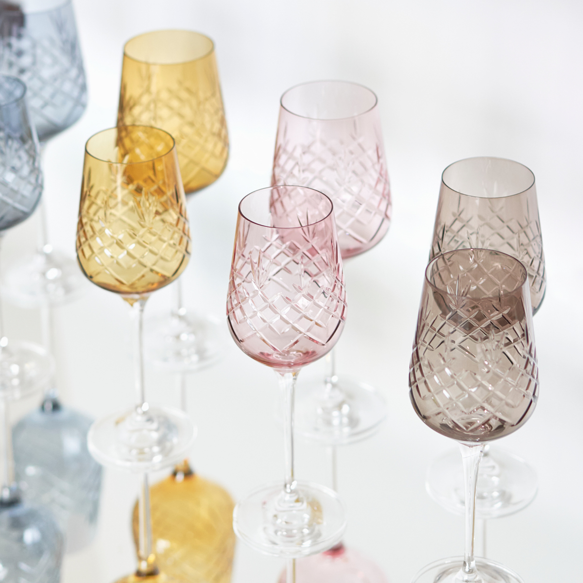 Frederik Bagger Crispy Monsieur Vinglas 45 cl 2-pack Topaz