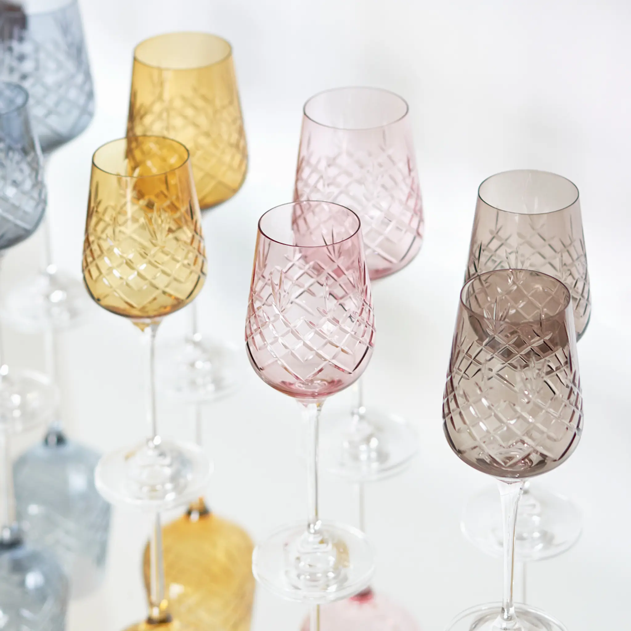 Frederik Bagger Crispy Monsieur Vinglas 45 cl 2-pack Topaz