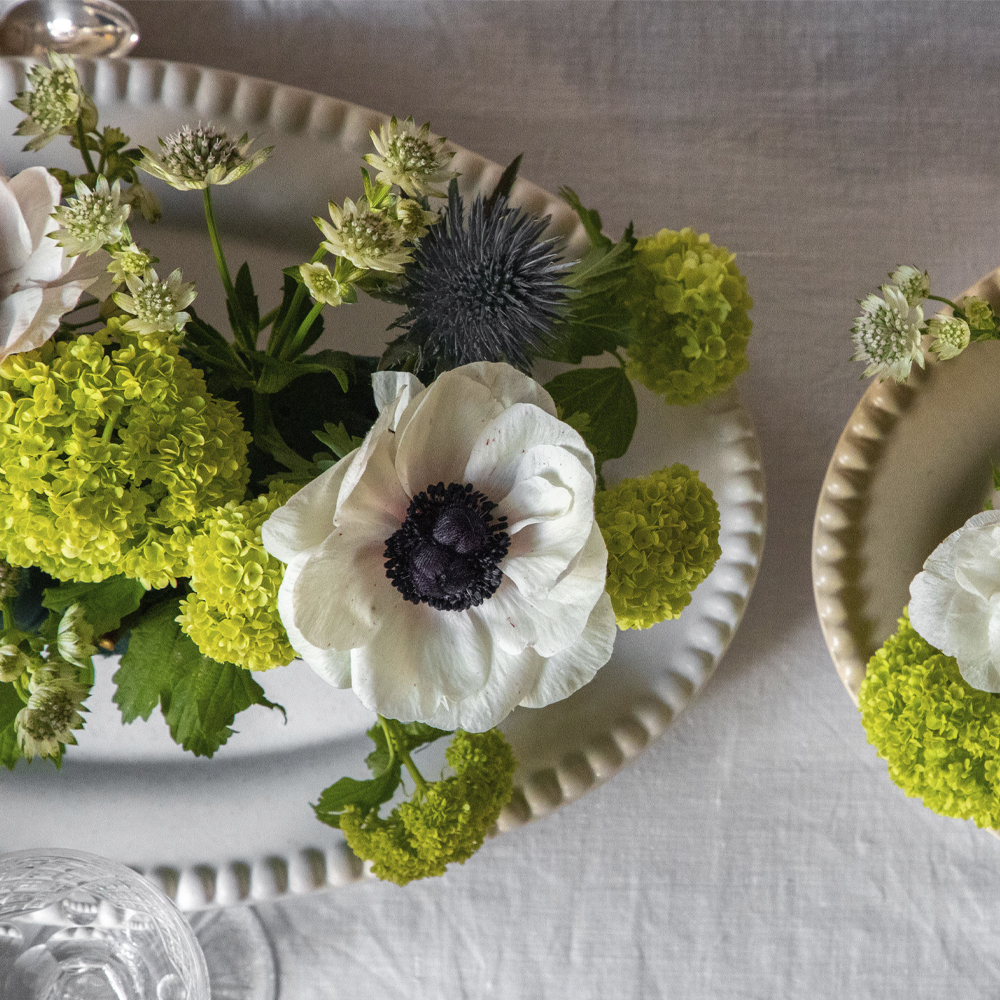 PotteryJo Daria Fat Oval 35 cm Cotton White