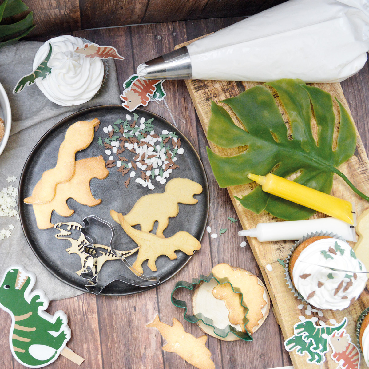 ScrapCooking Strössel dinosaurier 55 g mix