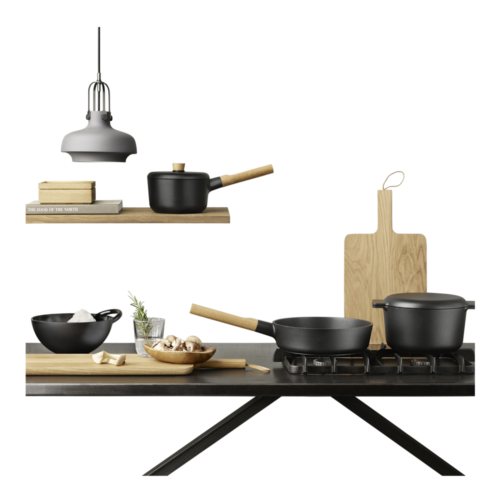 Eva Solo Nordic Kitchen lokk sautépanne