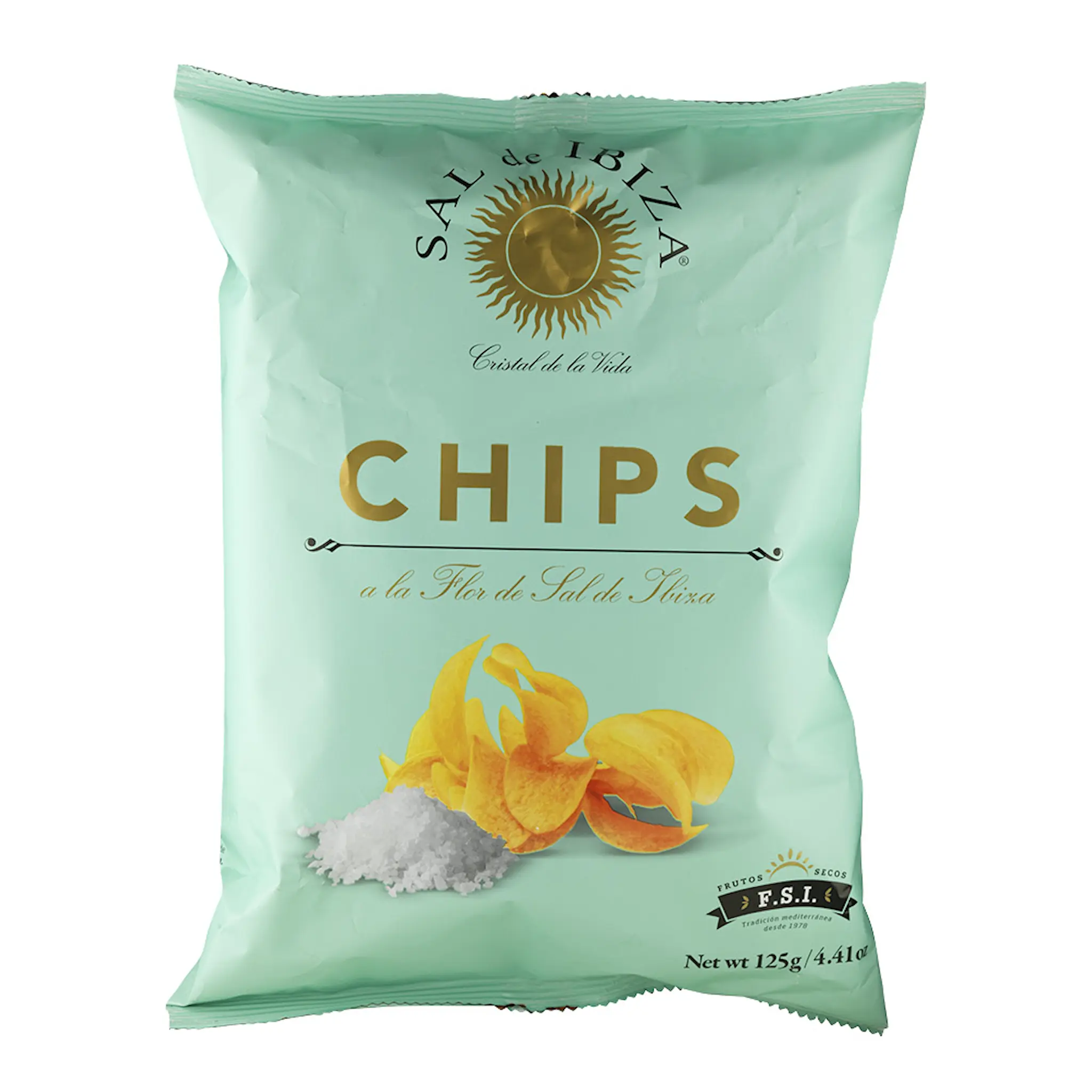 Sal de Ibiza Chips med havssalt 45 g
