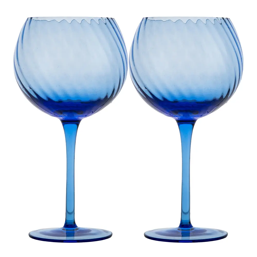 Opacity Viinilasi 47 cl 2 kpl Sininen