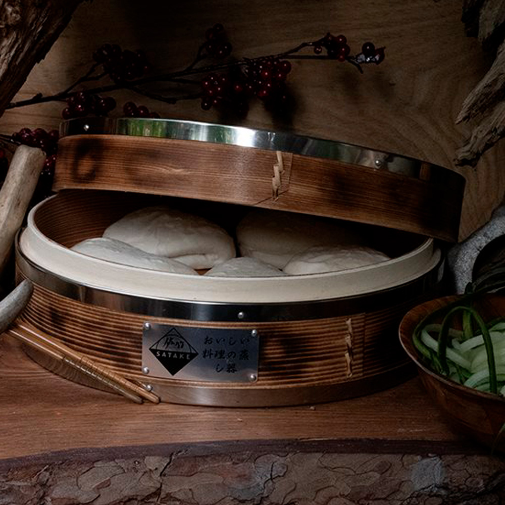 Satake Dampkoker 25 cm bambus