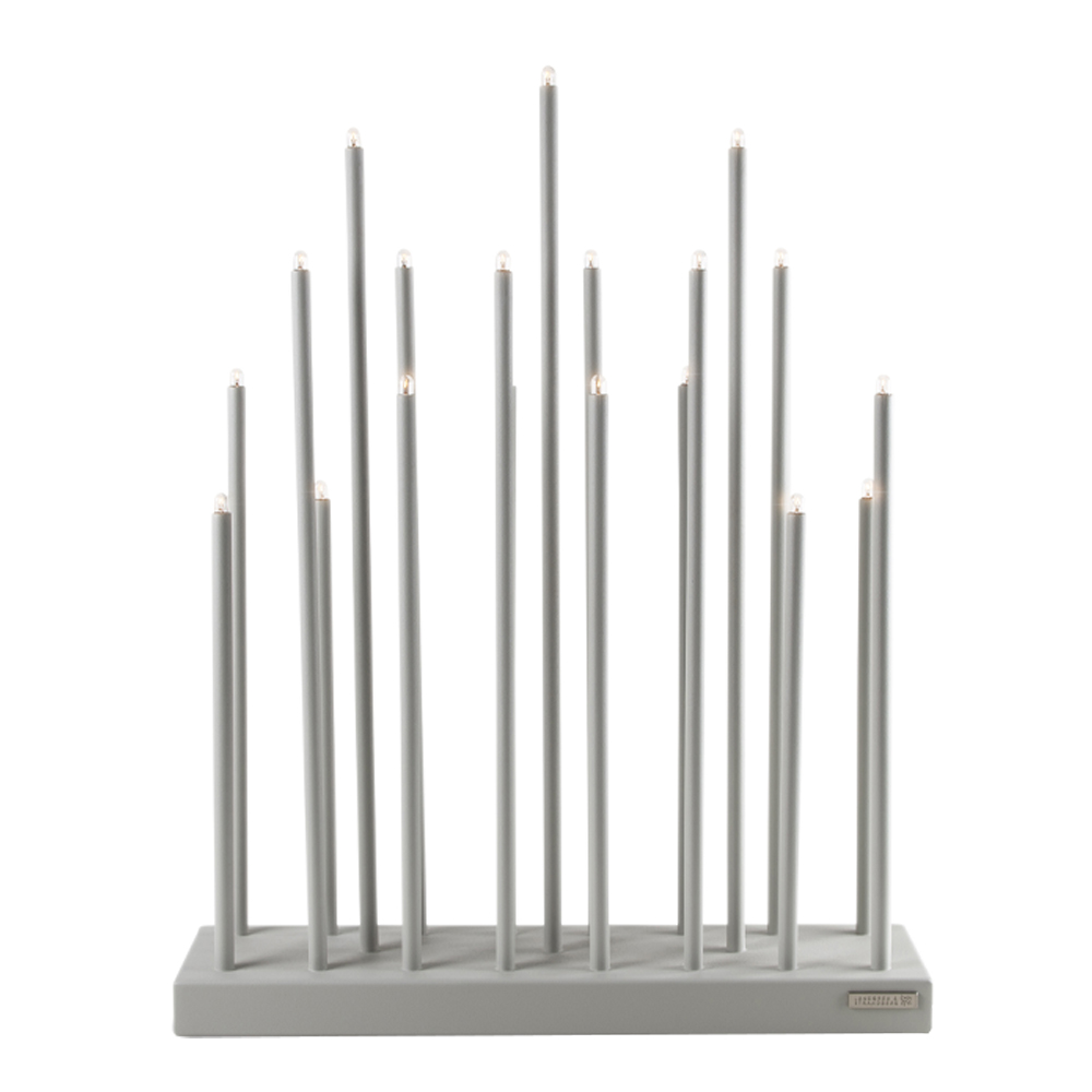 Smak Design Elflugan Ljusstake Grande 50x12,5 cm Ljusgrå