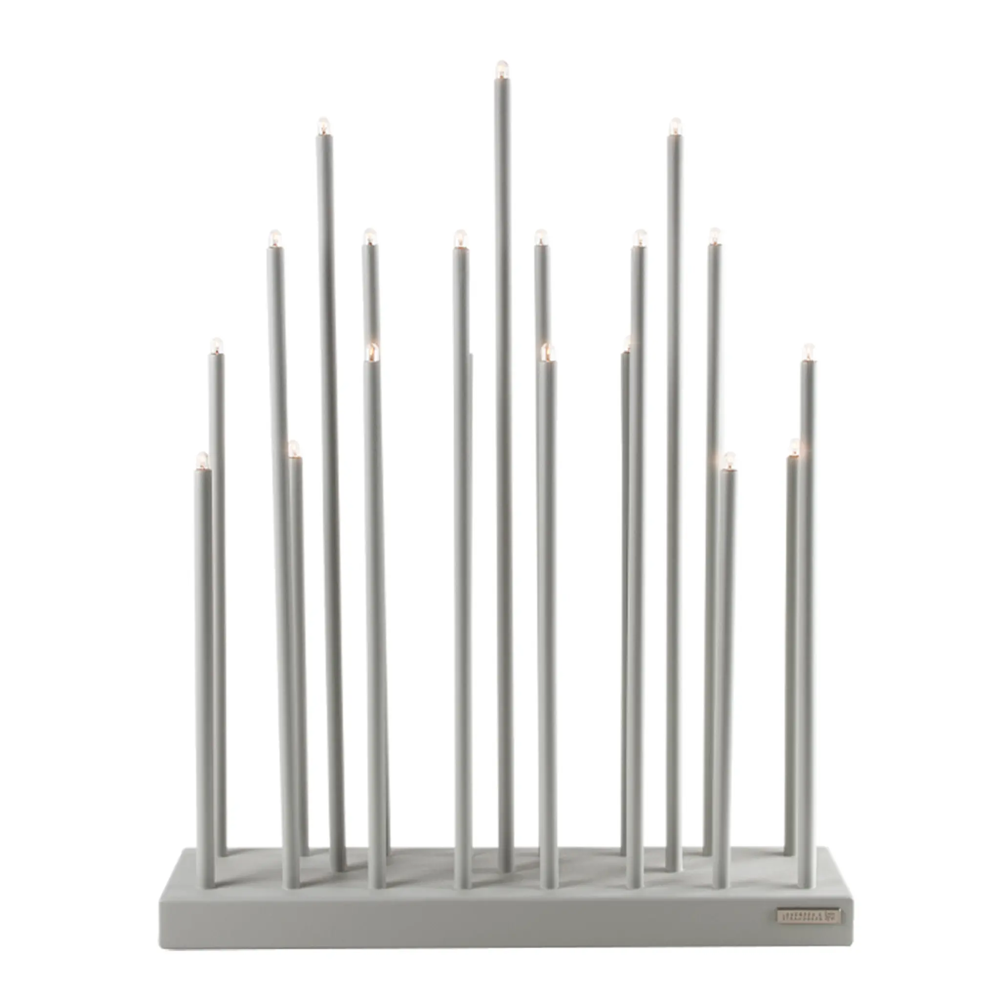 Smak Design Elflugan Ljusstake Grande 50x12,5 cm Ljusgrå