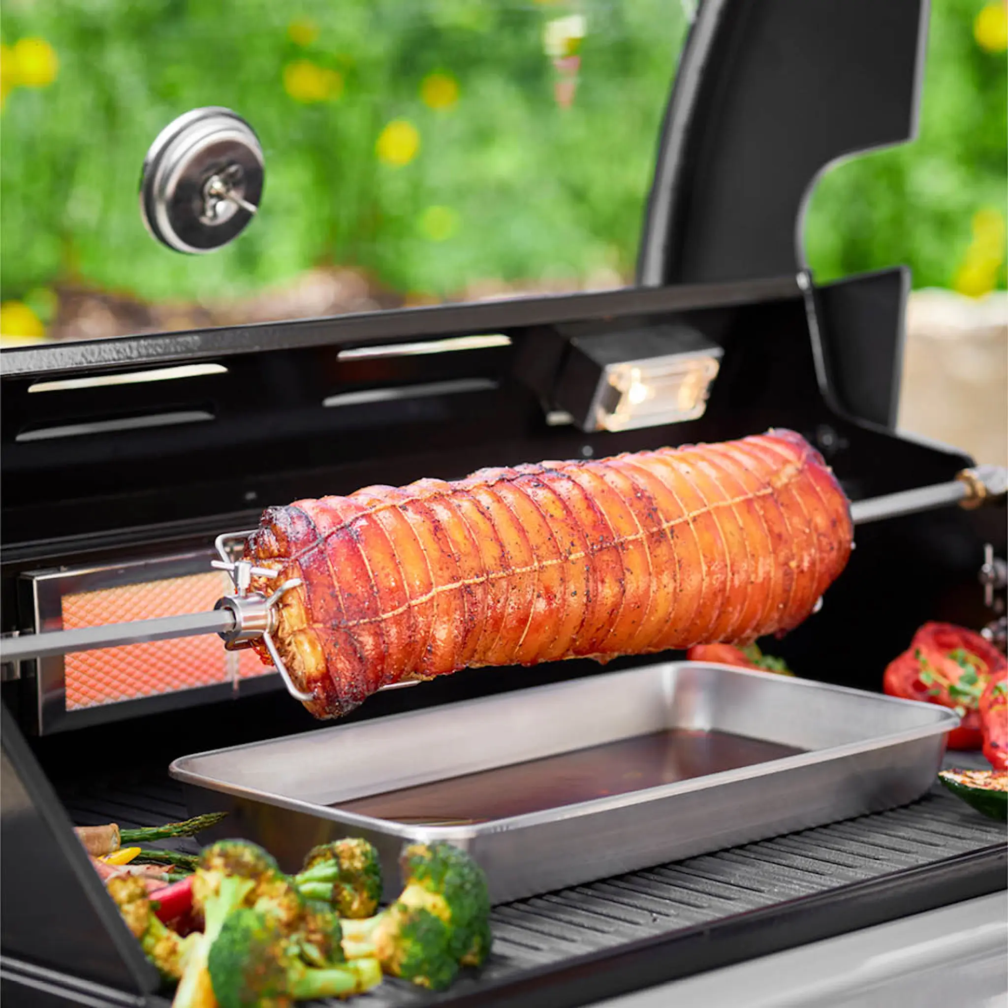 Rösle Videro G2/G3 rotisserie 66,5x14 cm rostfritt stål