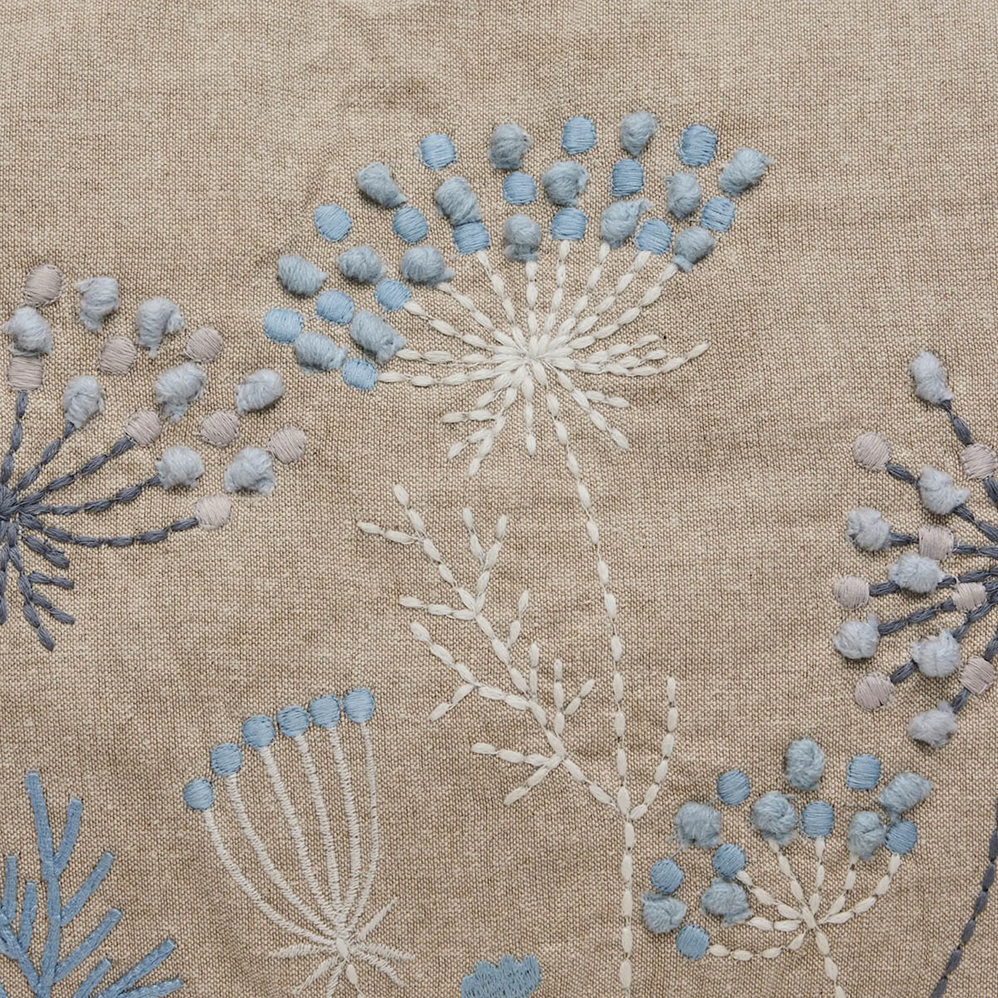 Lene Bjerre Visilia putetrekk 60x40 cm lin/blå