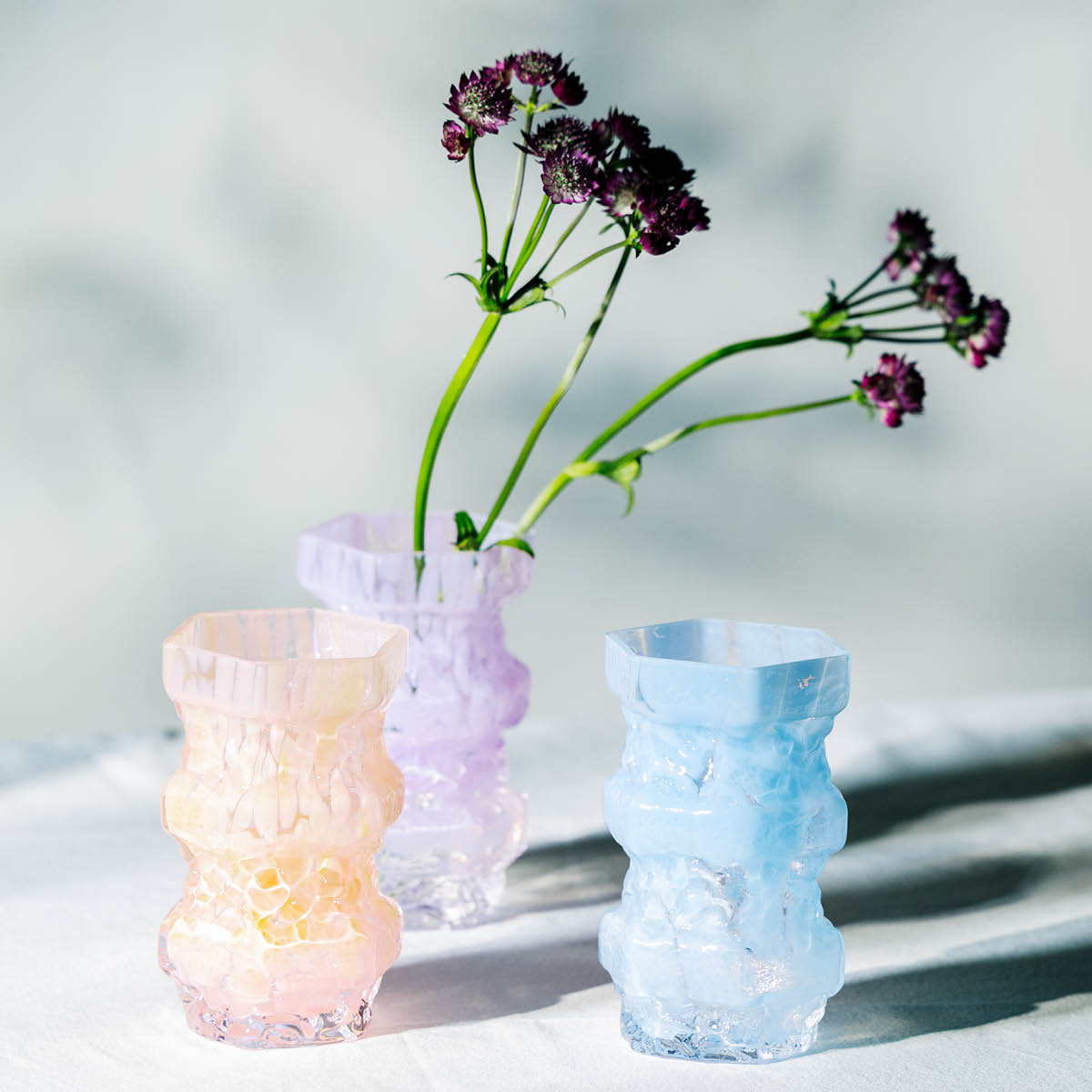 Magnor Evig vase 16 cm blå