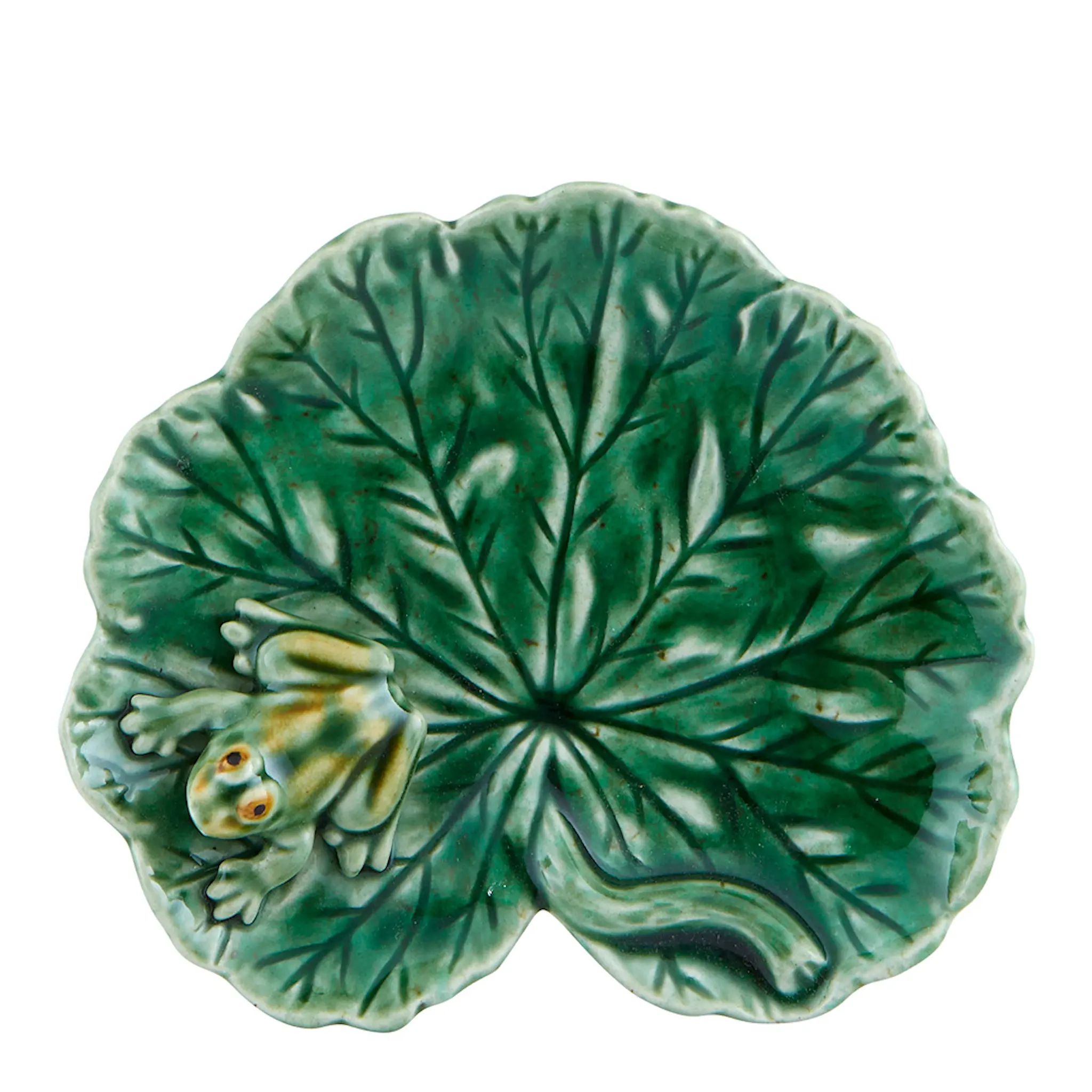Bordallo Pinheiro Countryside Leaves Kulho Sammakko 13x11,3 cm