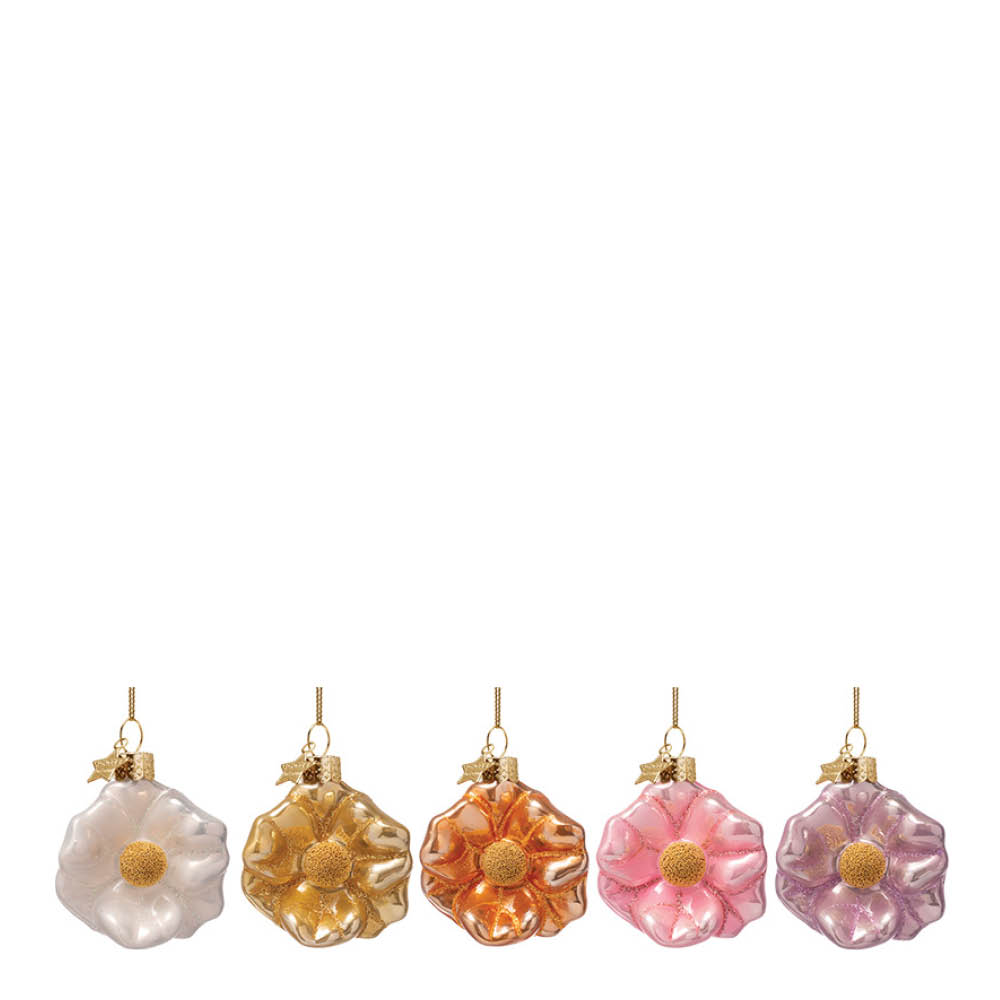 Vondels - Pääsiäiskoriste Fancy Flowers 6 cm 3 kpl