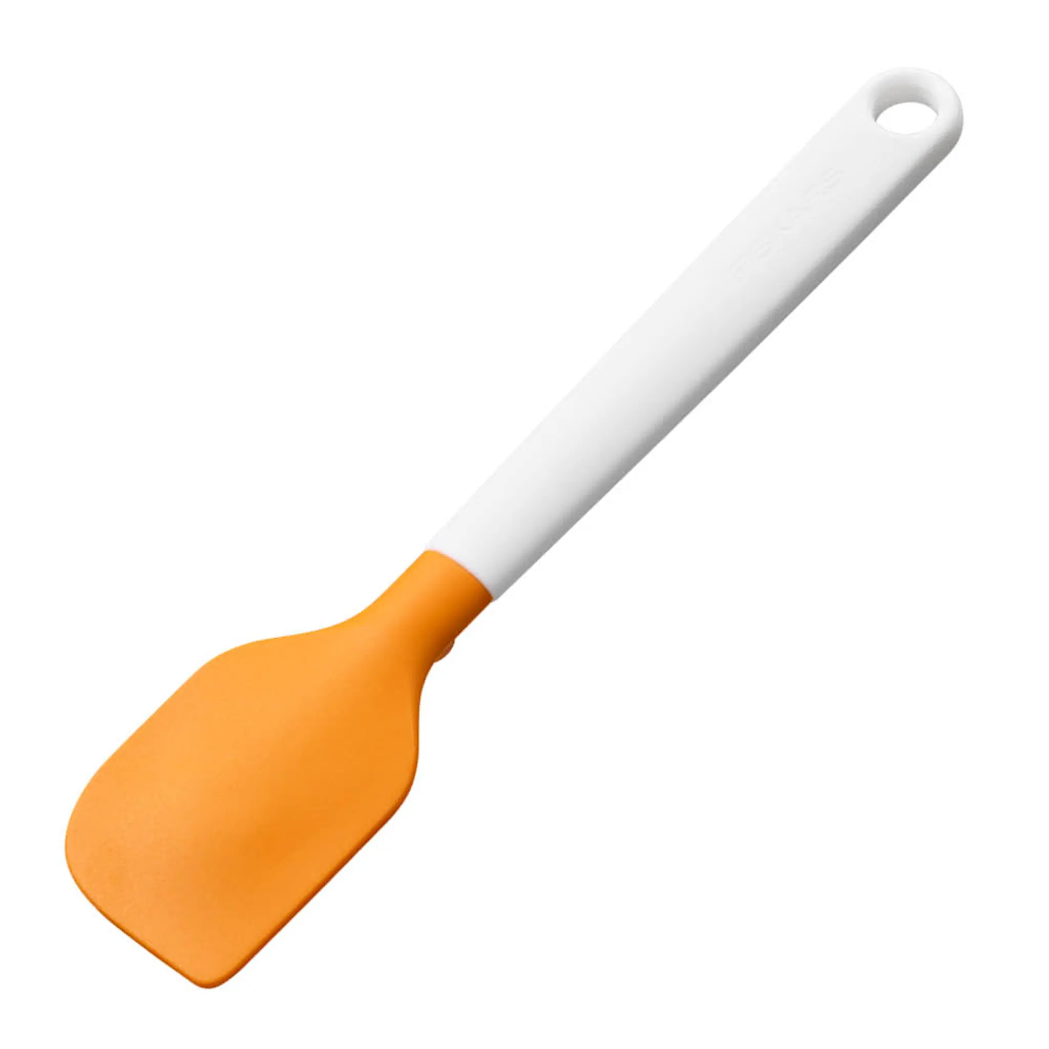Fiskars Functional Form liten slikkepott og smørkniv hvit/orange
