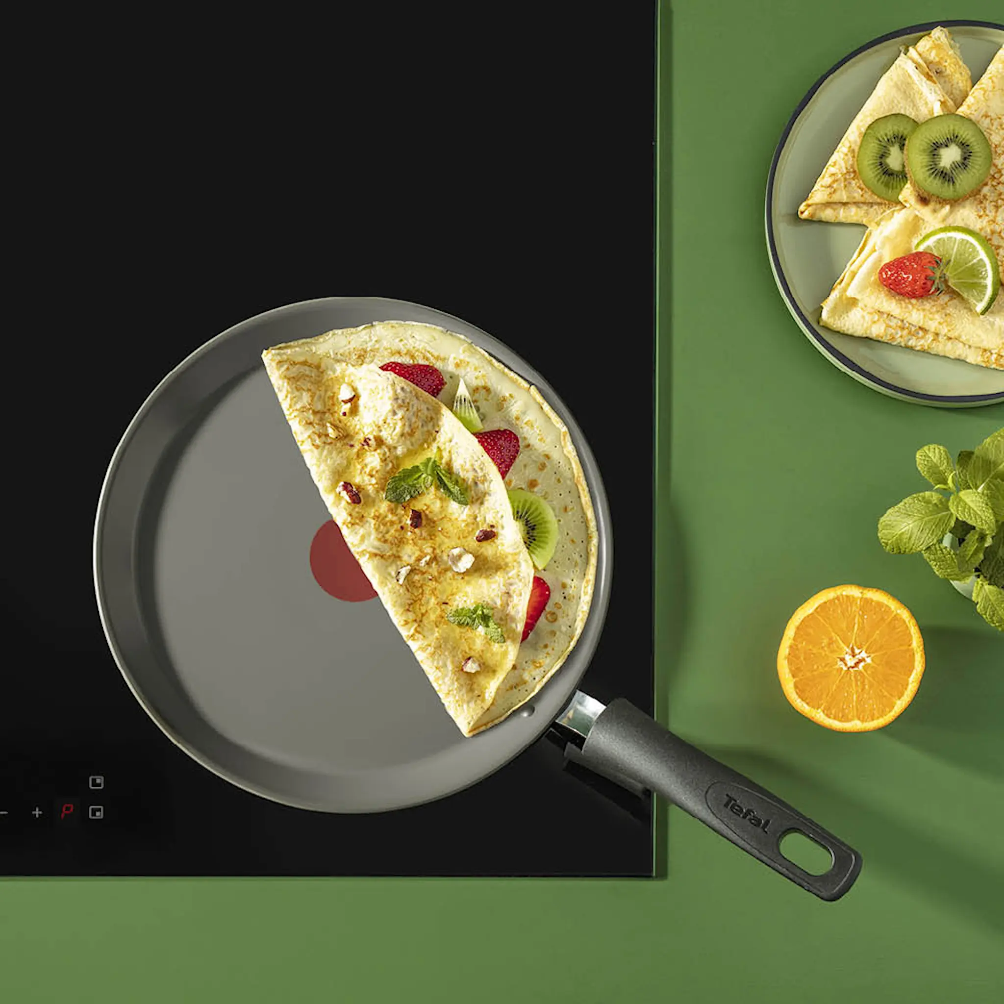 Tefal Reinvent Lettupannu 25 cm Harmaa