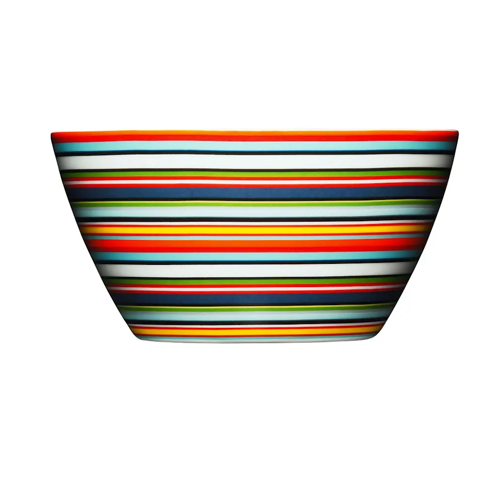 Origo skål med dekor 0,5L oransje