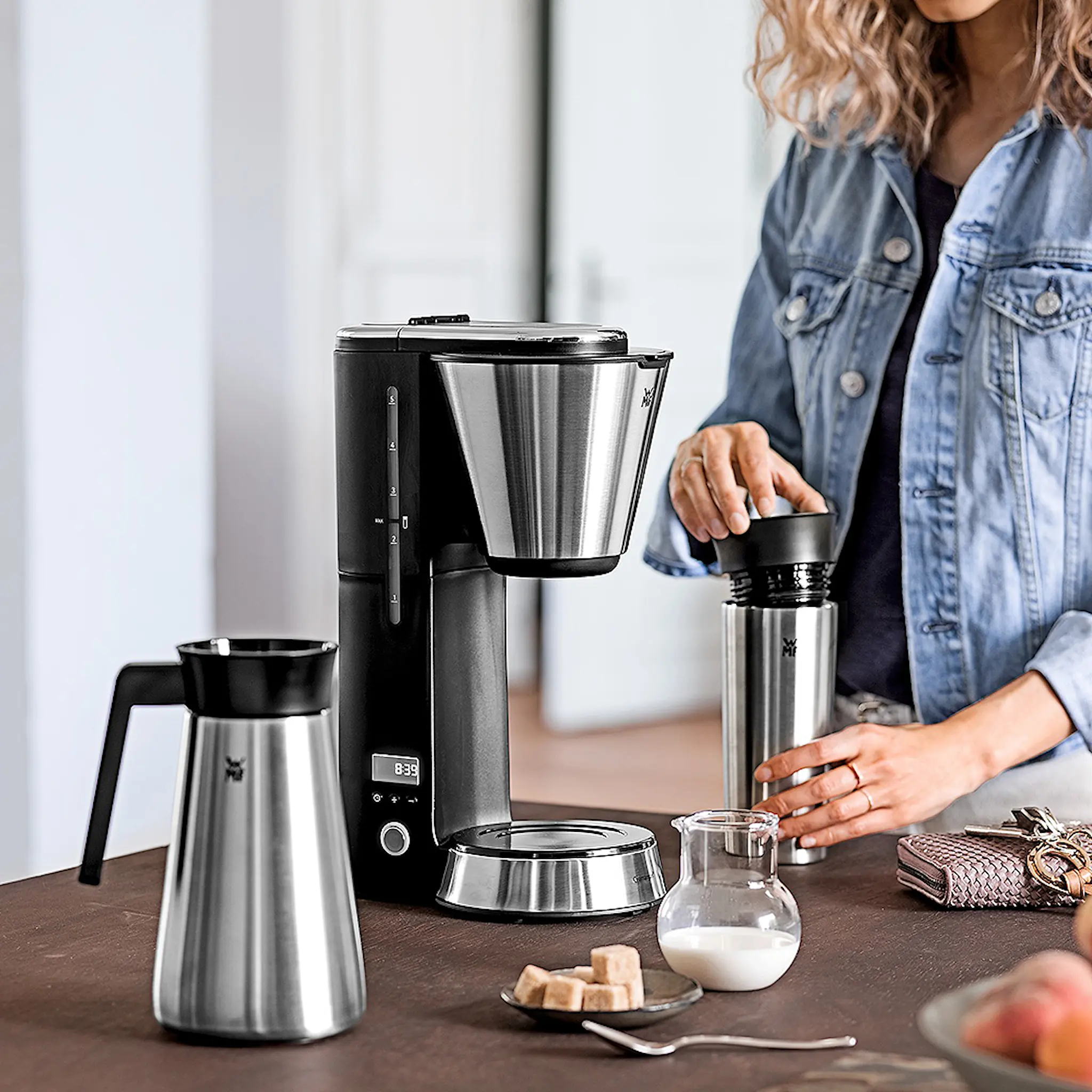 WMF KITCHENminis Kaffebryggare Aroma Thermo To Go