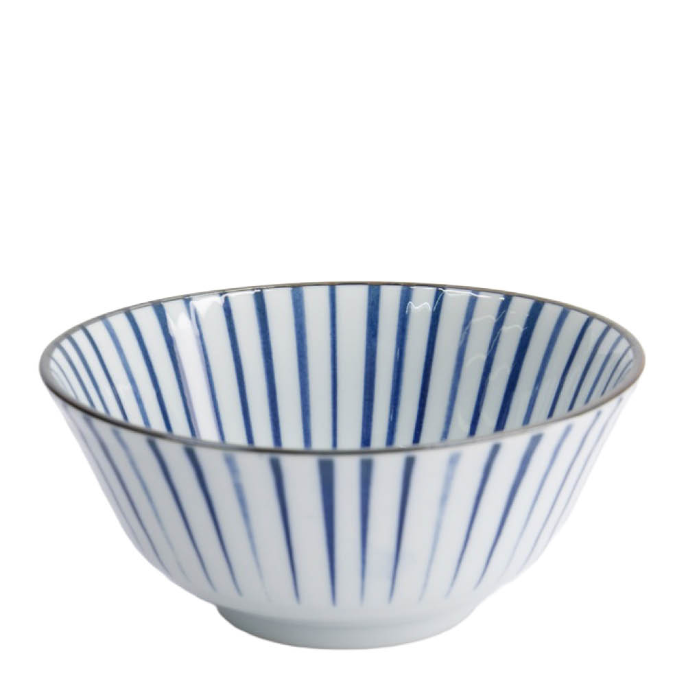 Tokyo Design Studio - Natsu Tokusa Tayo Kulho 15,2x6,7 cm 0,5 L Sininen/Valkoinen