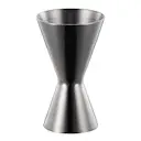 Sontell Silver mätglas 3 cl/6 cl klar