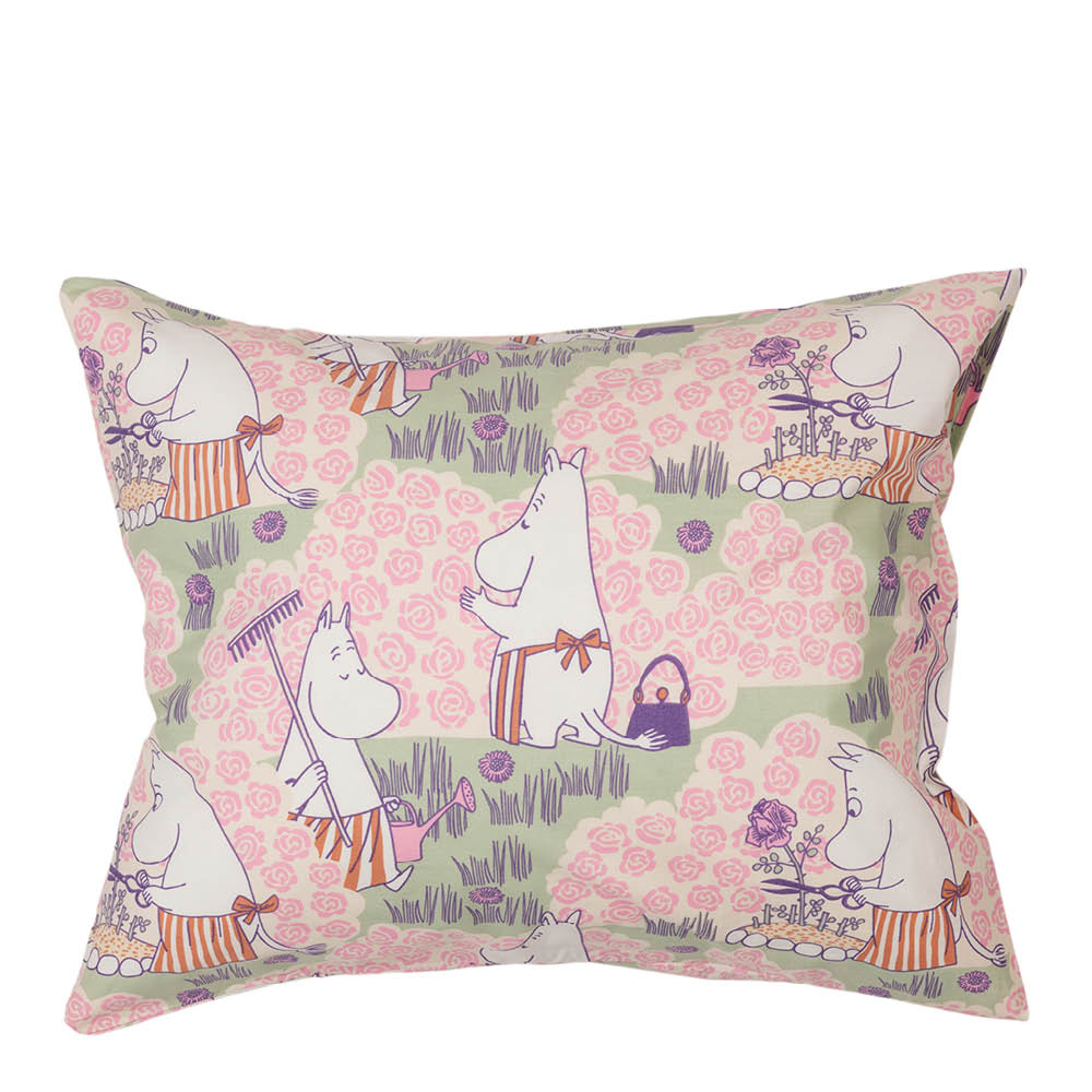 Moomin Arabia - Muumi Tyynynpäällinen 50x60 cm Rose Garden
