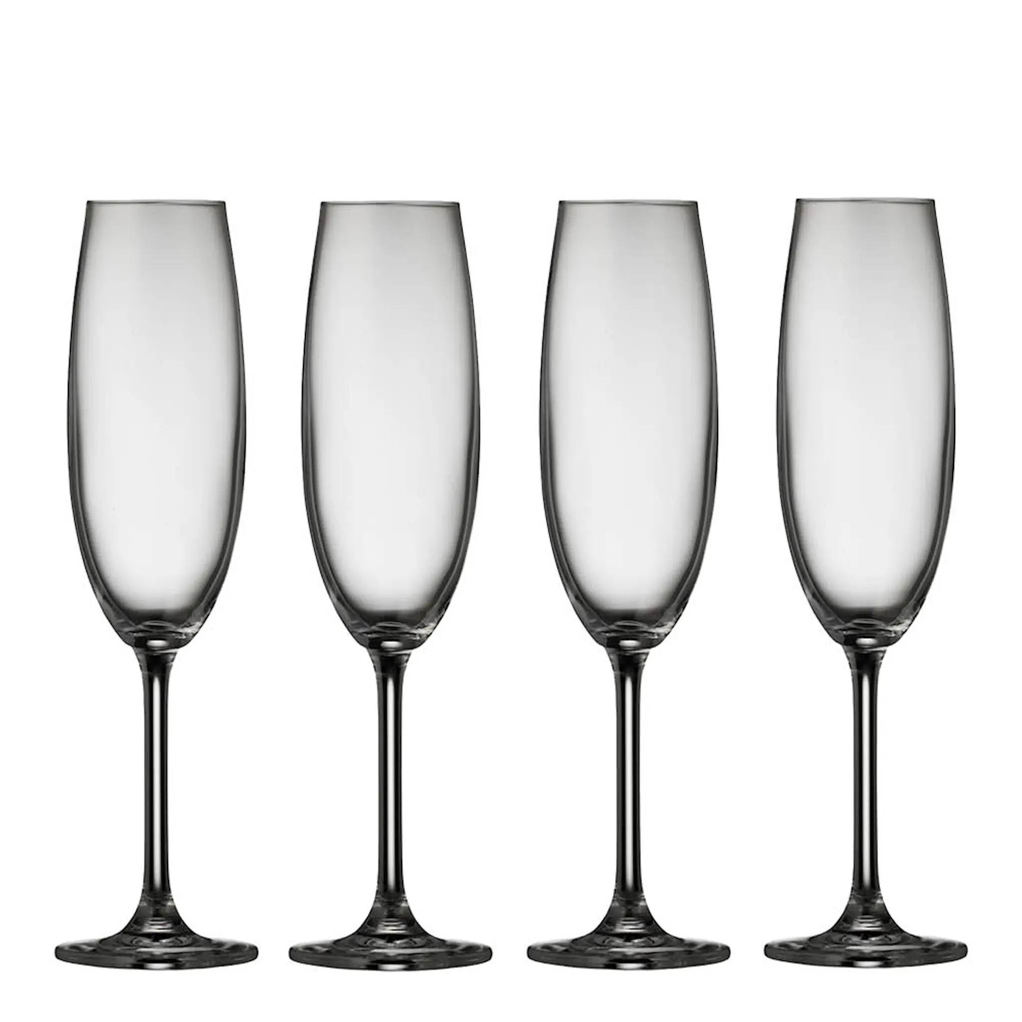 Lyngby Glas Juvel champagneglass 22 cl 4 stk