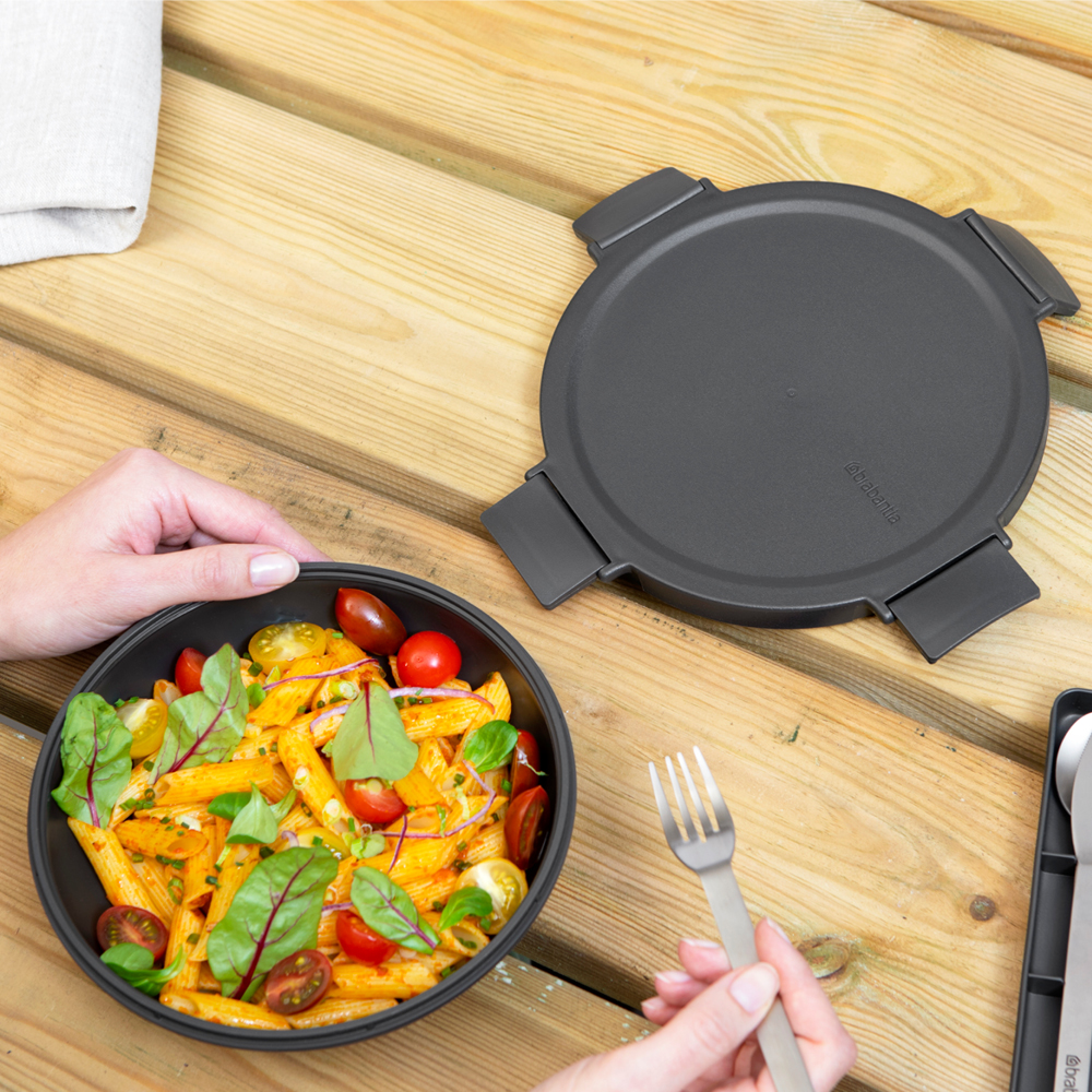 Brabantia Make & Take lunchskål 1 L mörkgrå