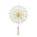 Alsta julstjärna 35 cm vit guld