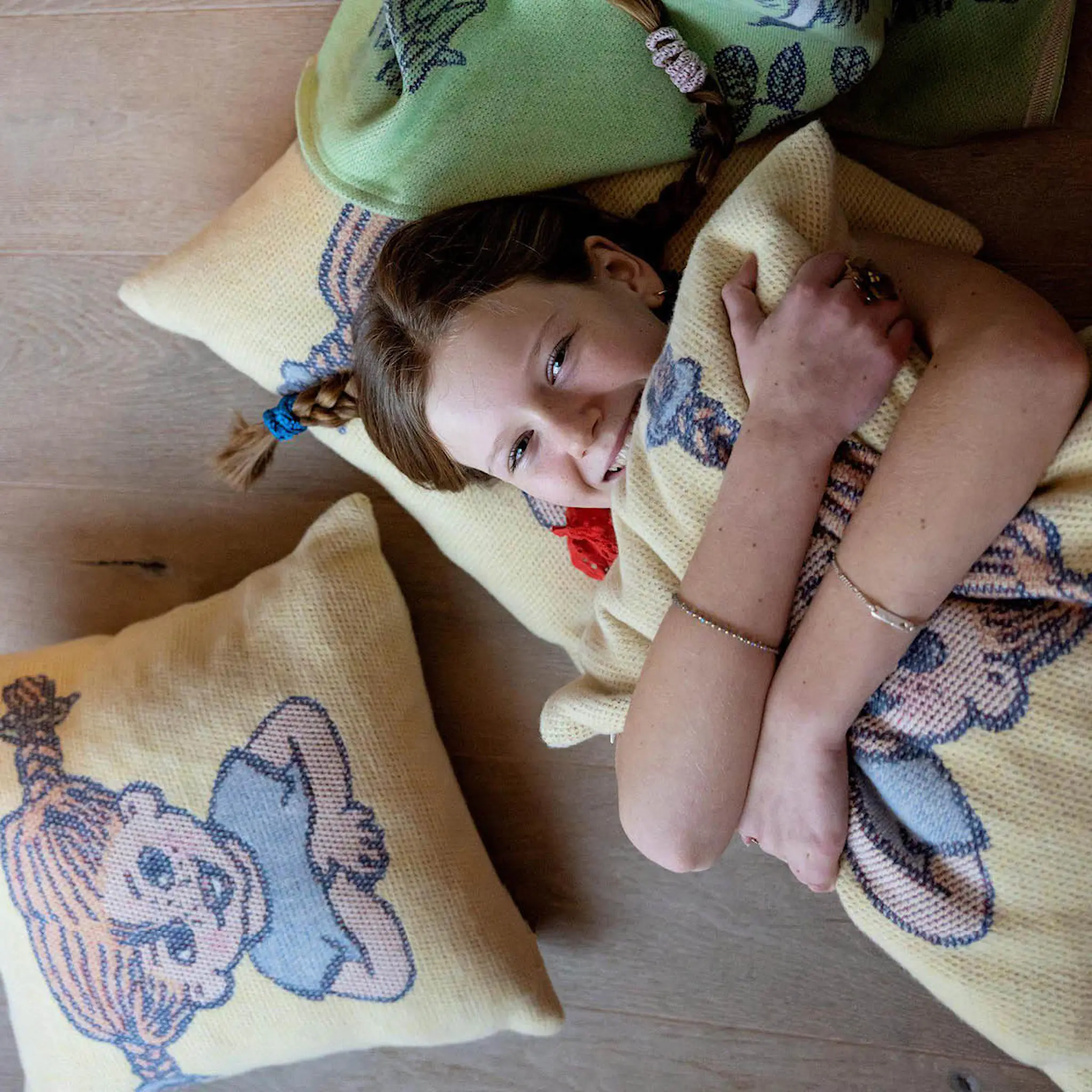 Ekelund Fräknis Tyynynpäällinen 40x40 cm Keltainen