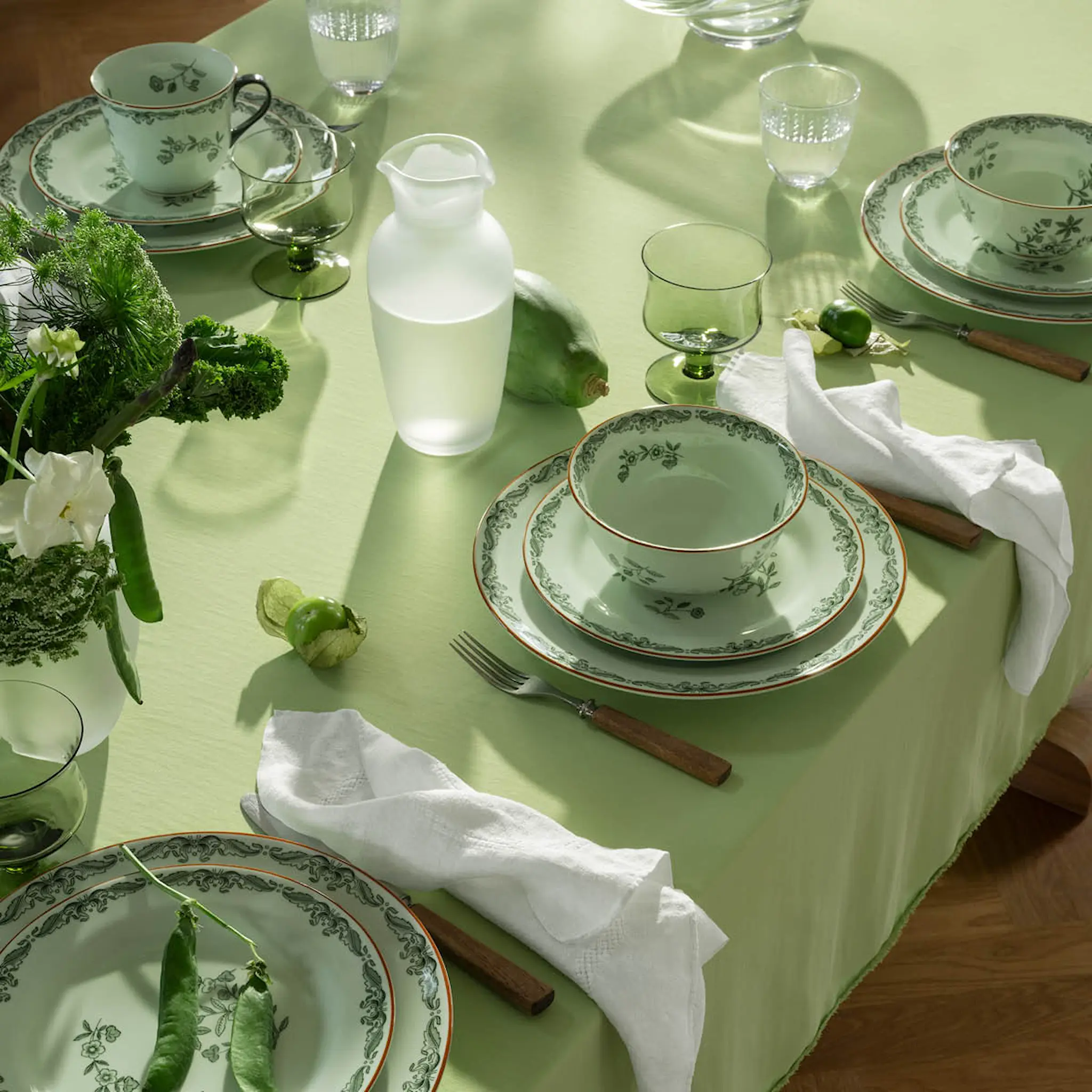 Rörstrand Ostindia Grön mugg 40 cl